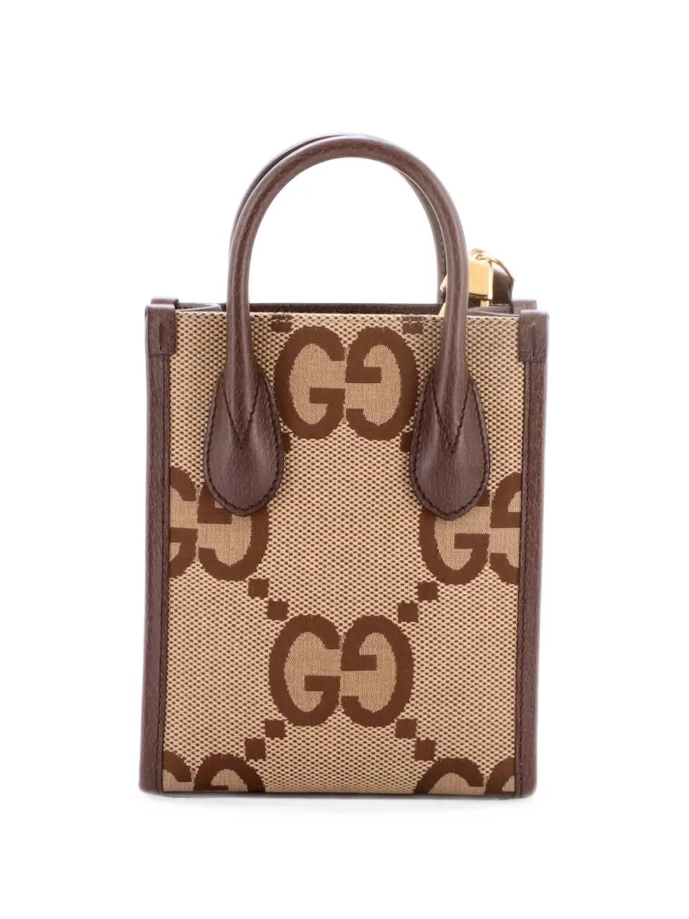 Vertical Tote Jumbo GG Canvas Mini crossbody bag