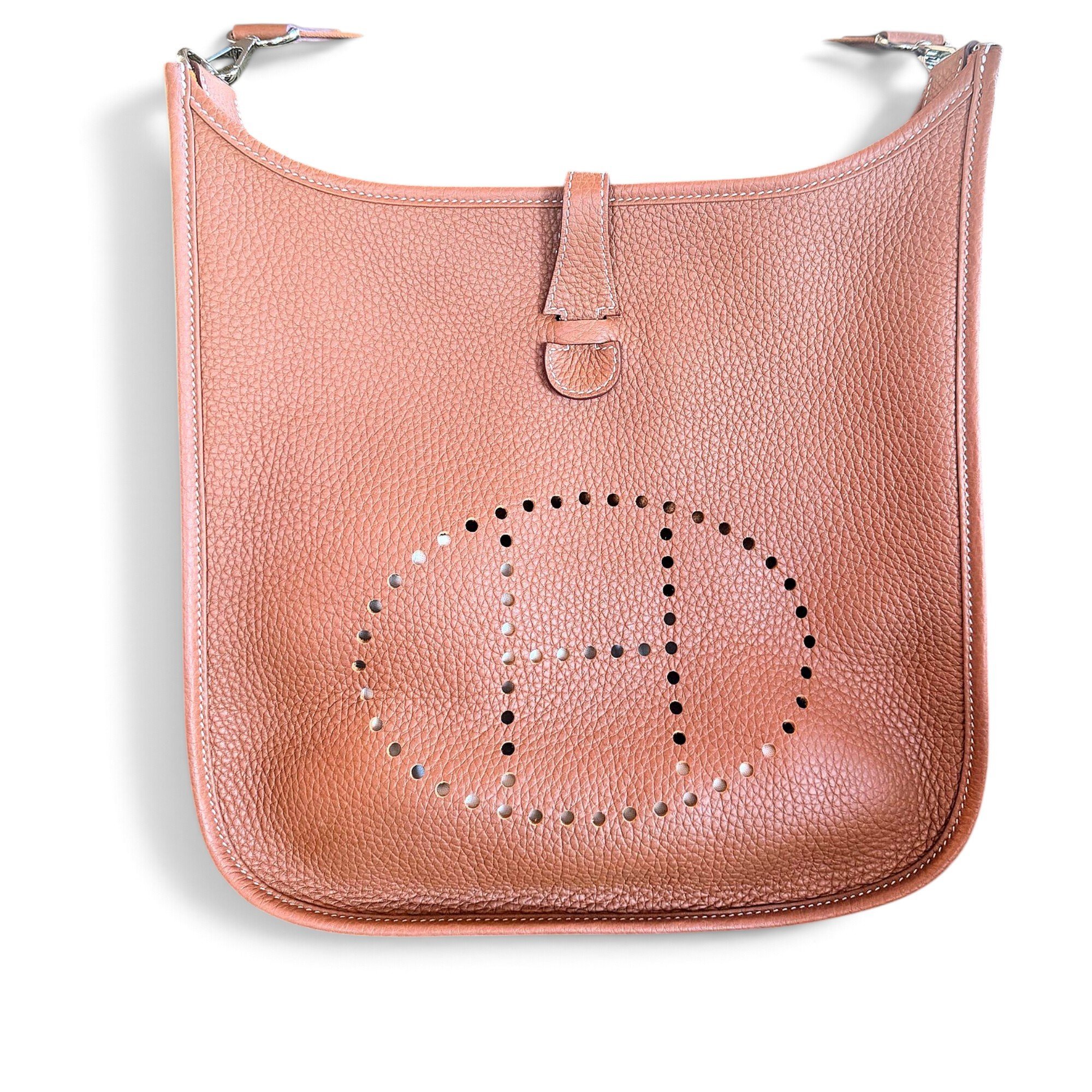 Evelyne leather crossbody bag
