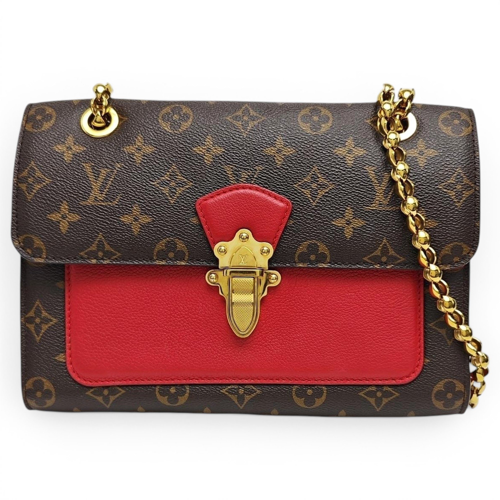 Victoire leather handbag
