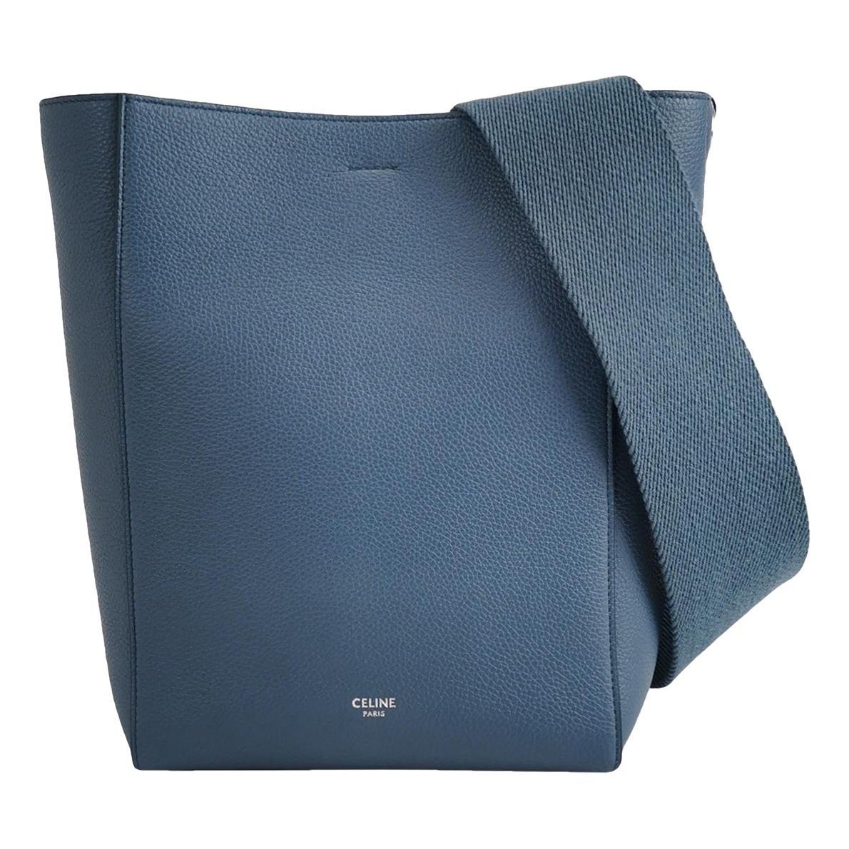 Seau Sangle leather handbag
