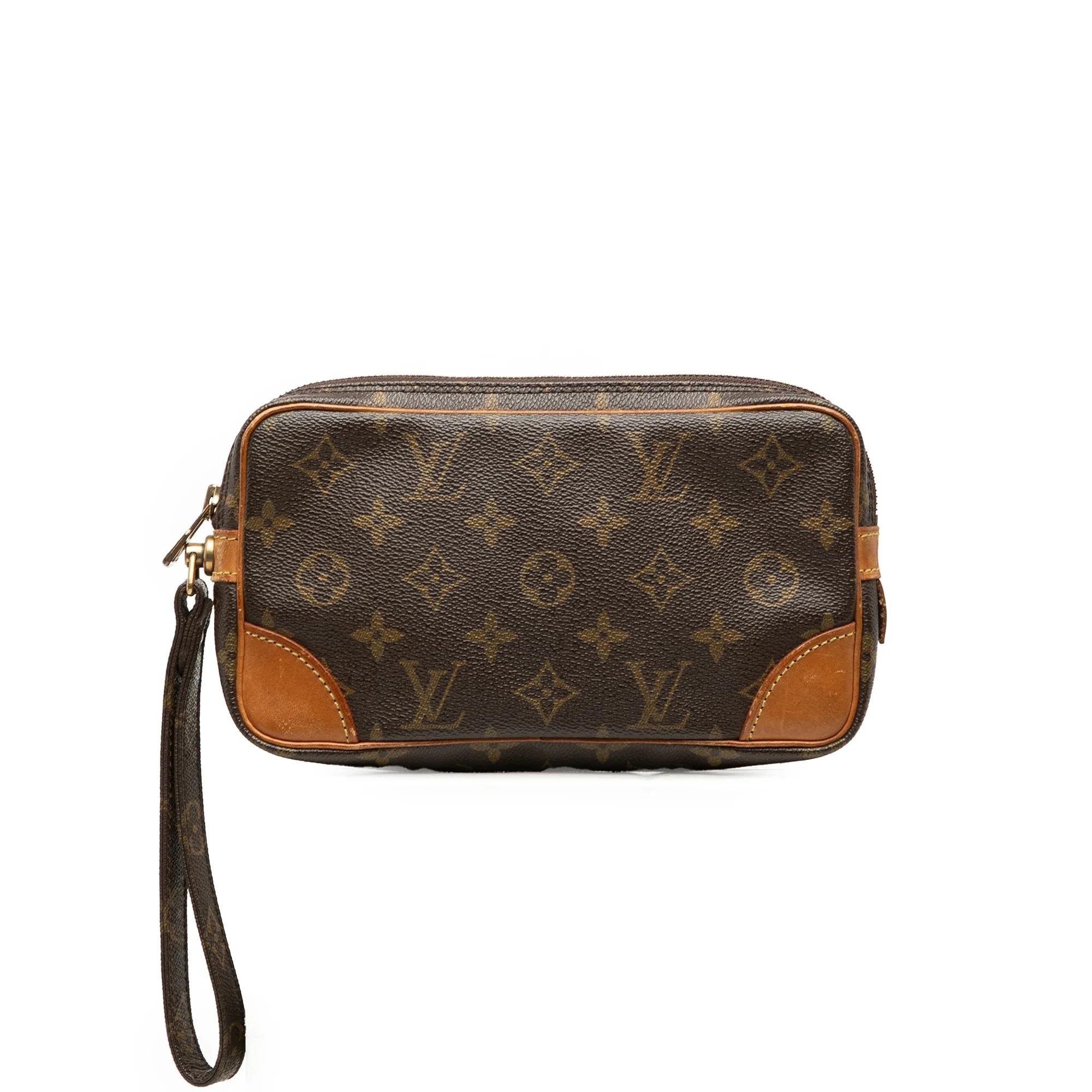 Marly Dragonne leather clutch bag