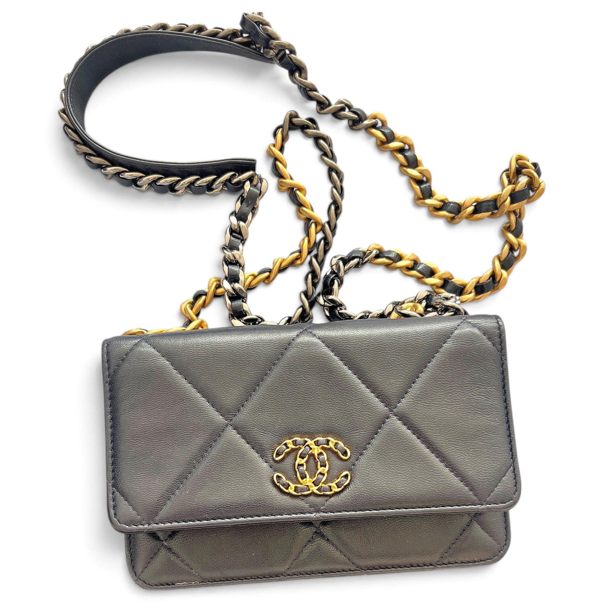 Leather crossbody bag