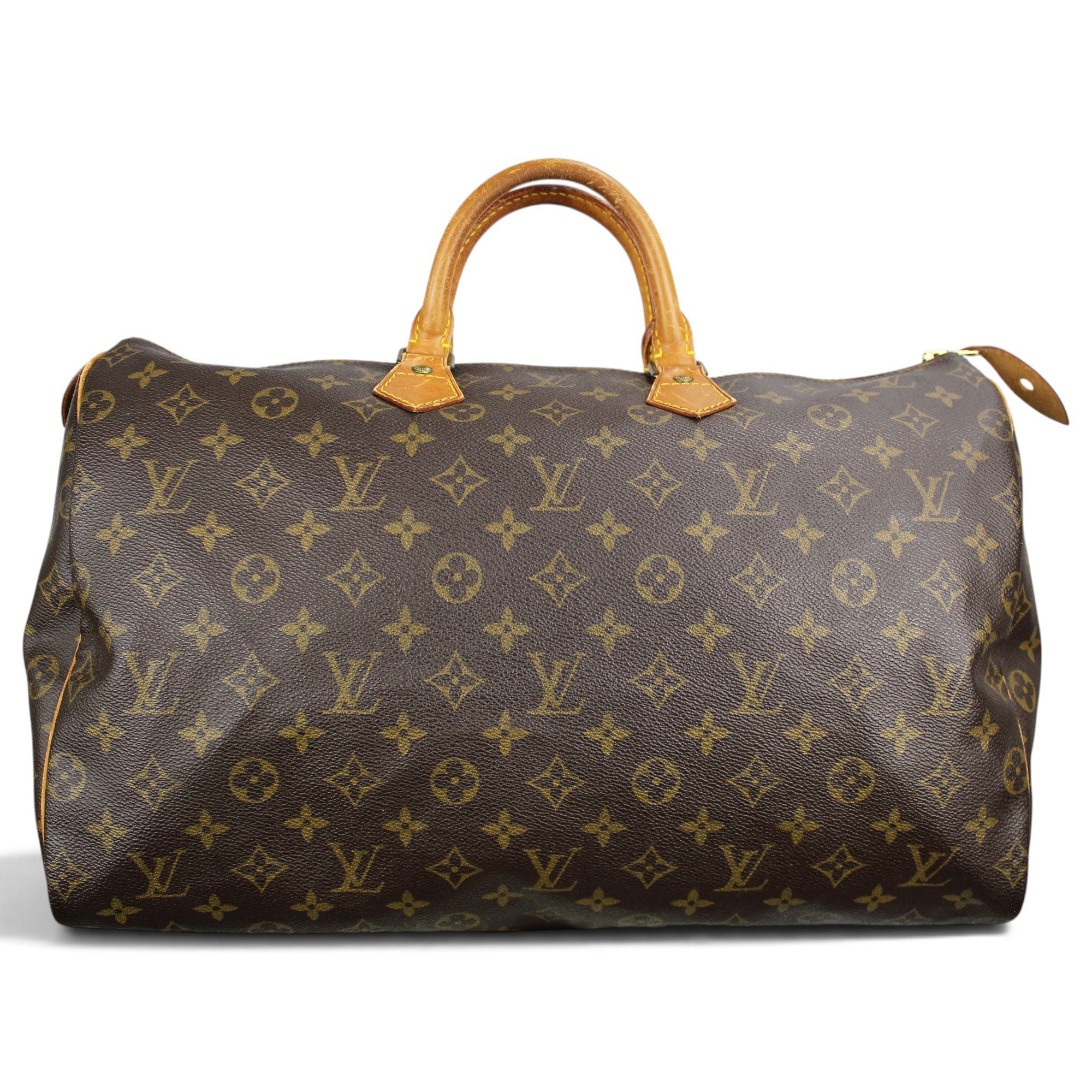 Speedy leather handbag