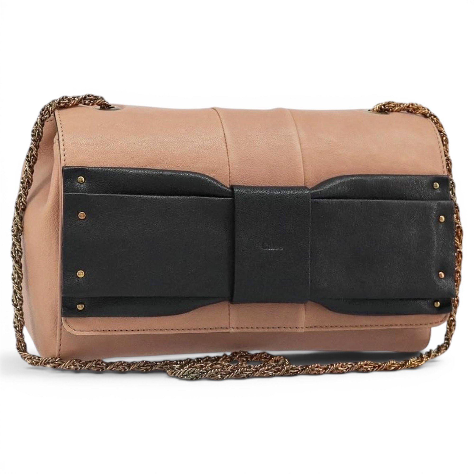 C leather handbag