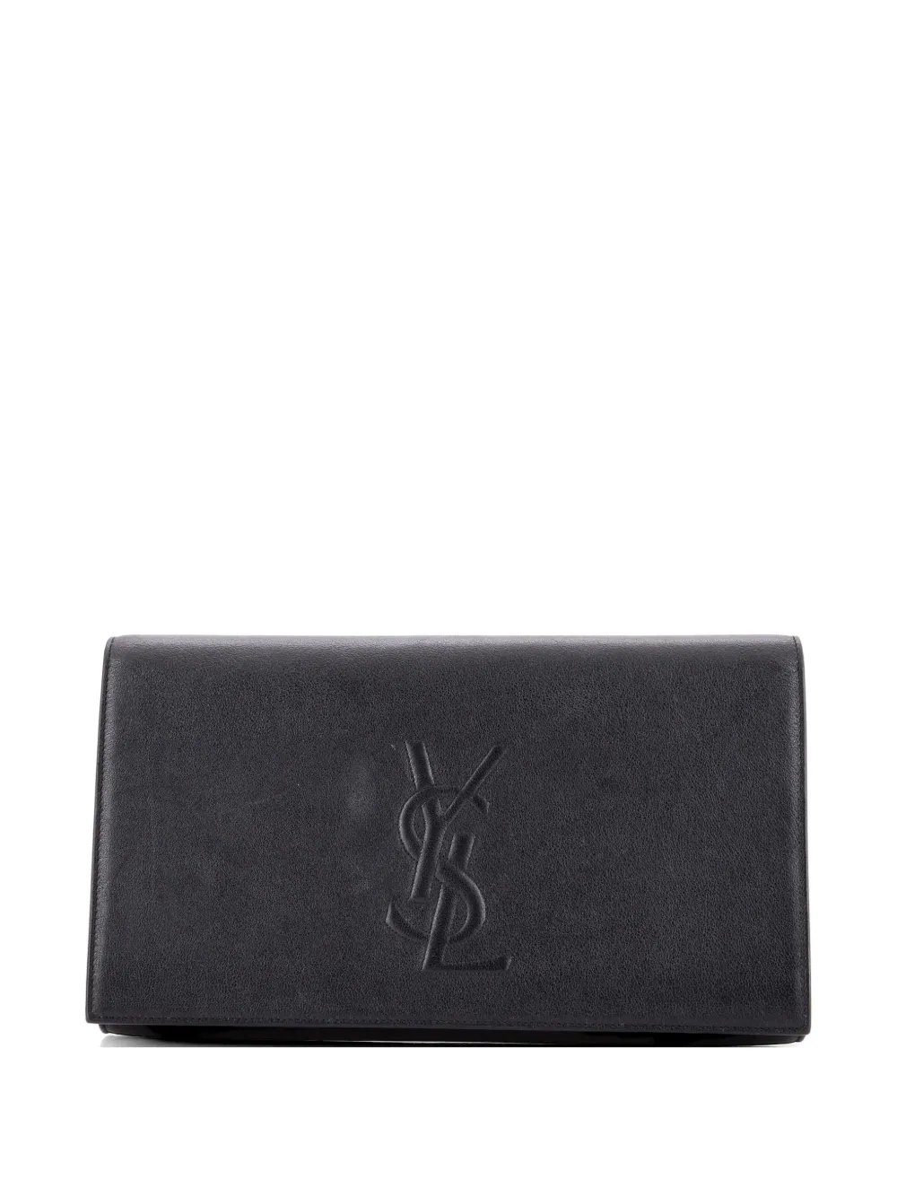 Belle de Jour Leather Large clutch bag