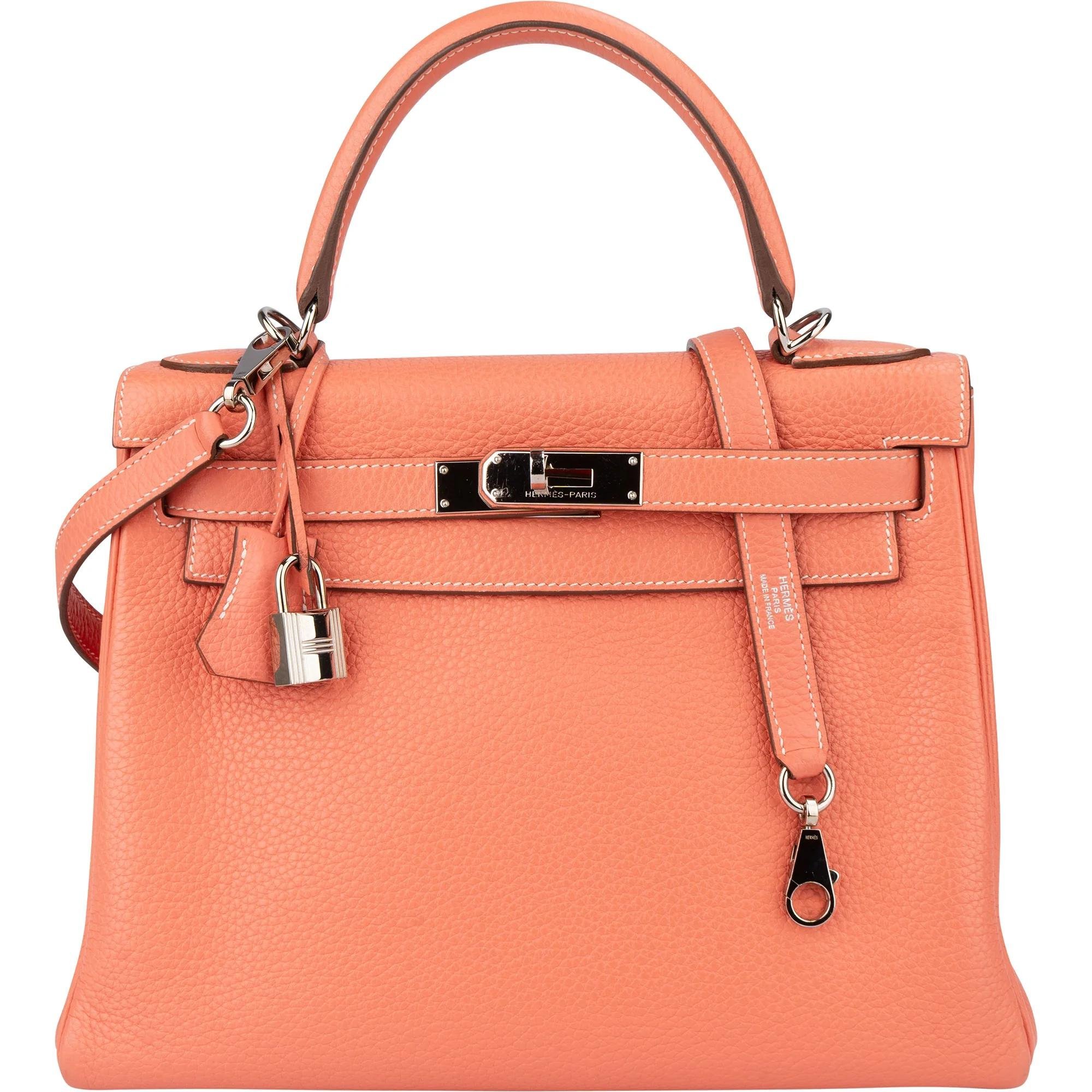 Kelly 28 leather handbag