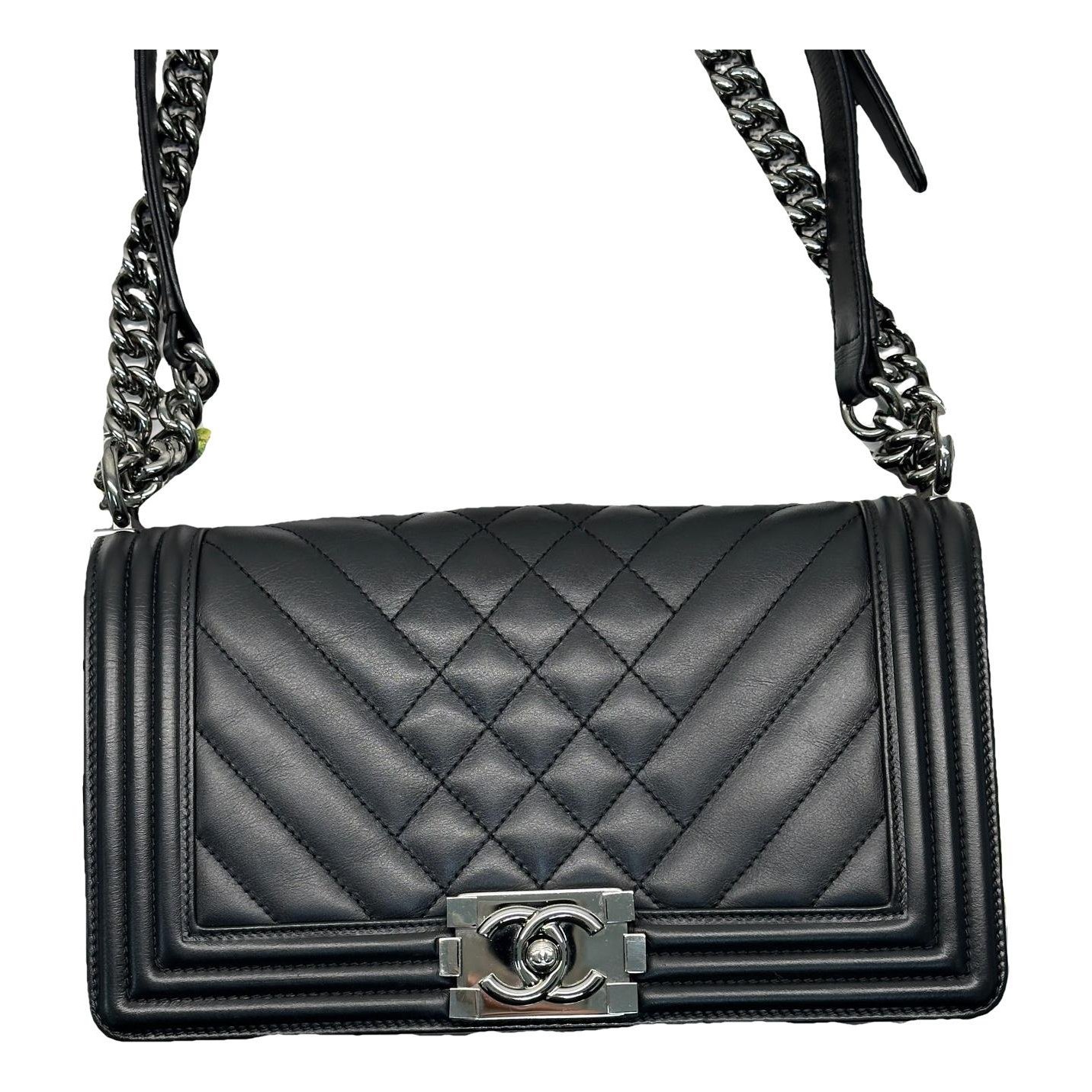 Boy leather crossbody bag