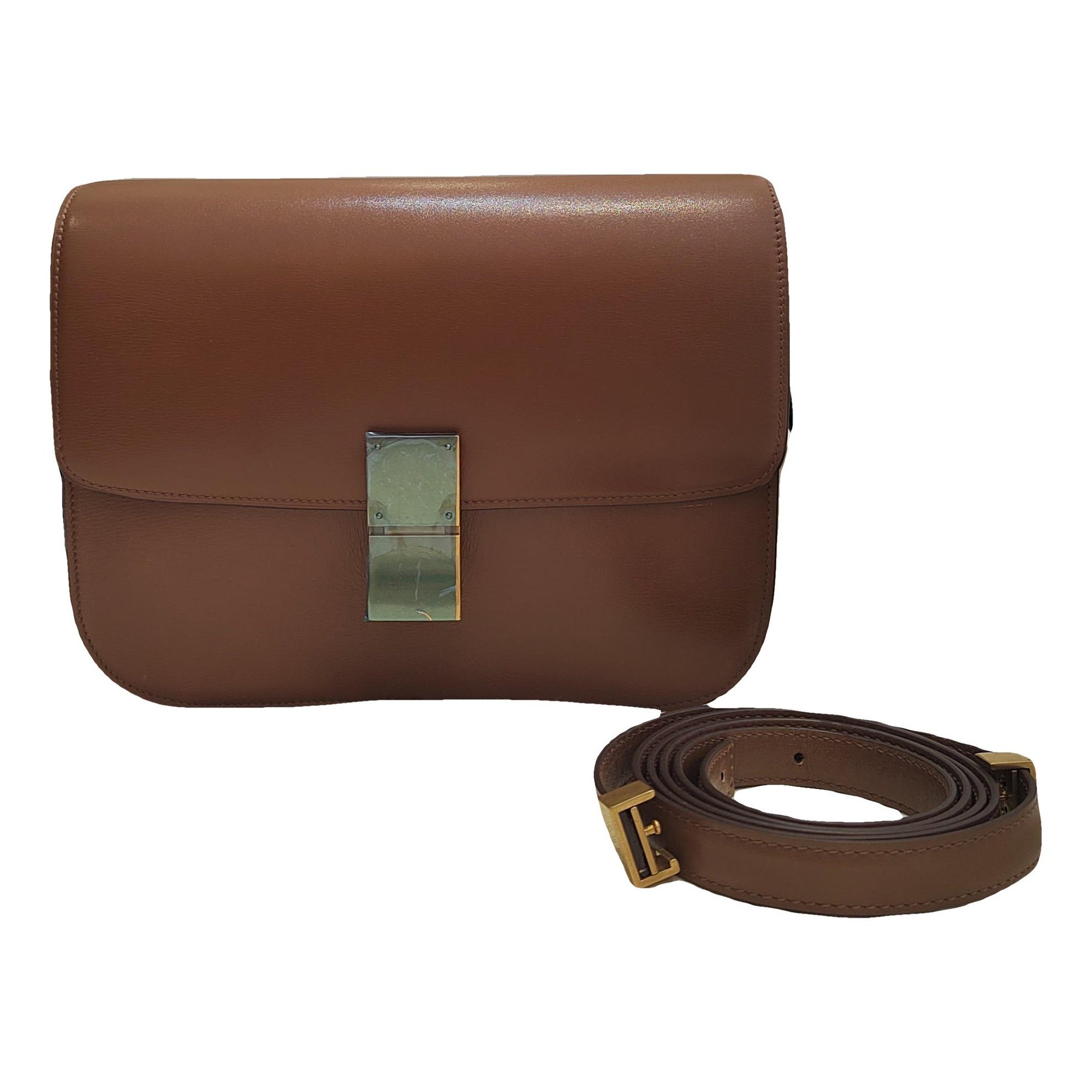 Classic leather handbag