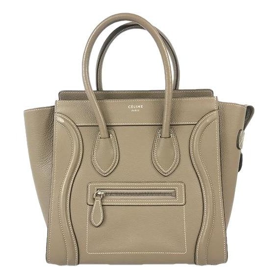 Luggage leather handbag