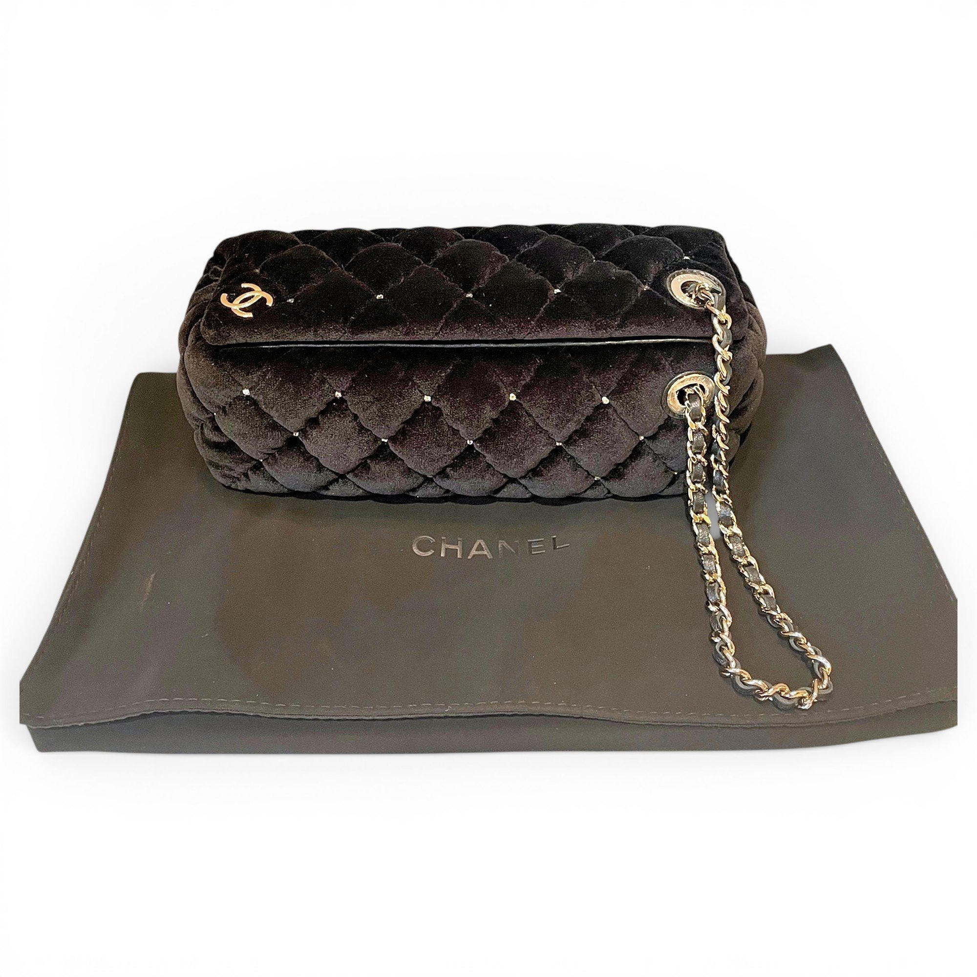 Timeless/Classique velvet crossbody bag