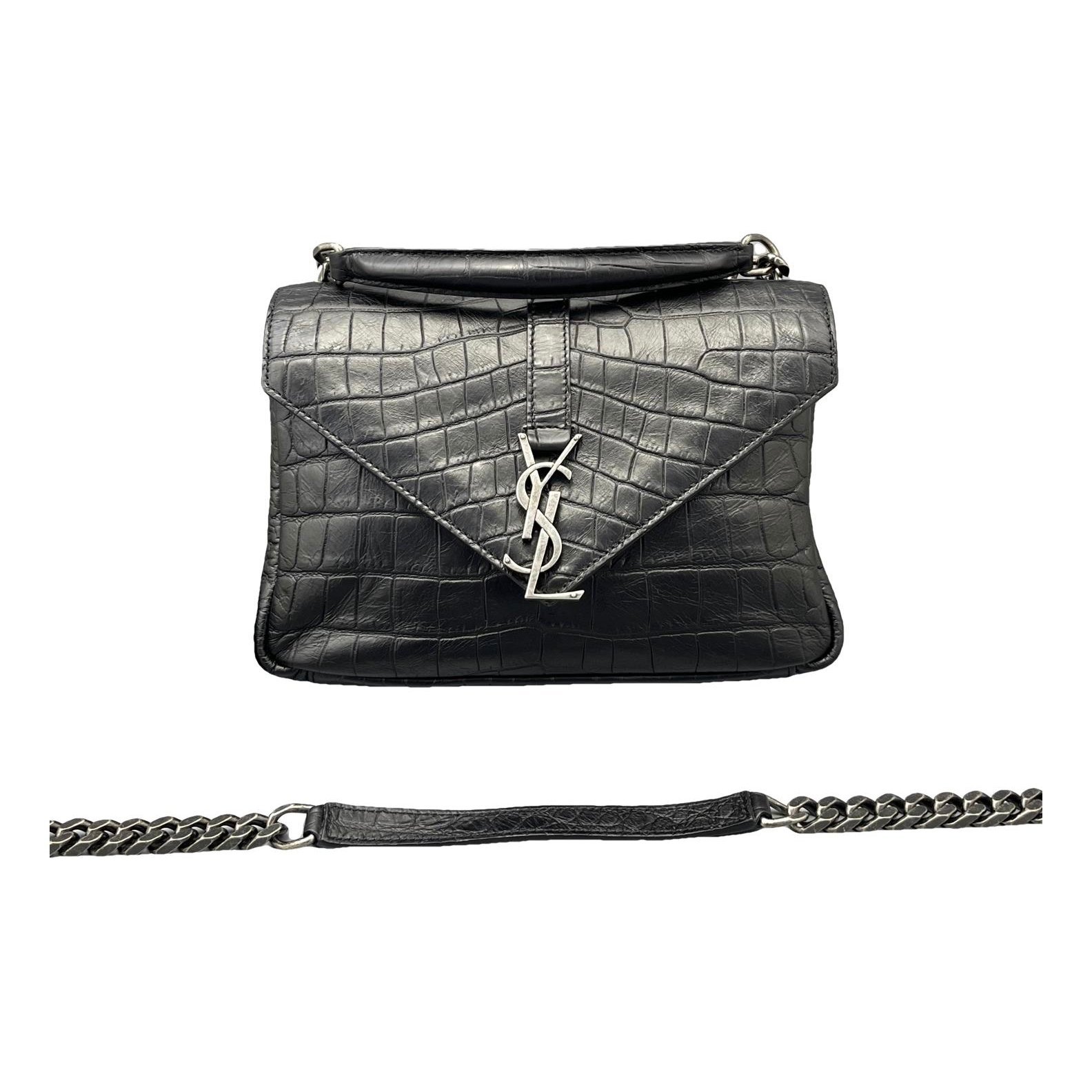Collége monogramme leather handbag