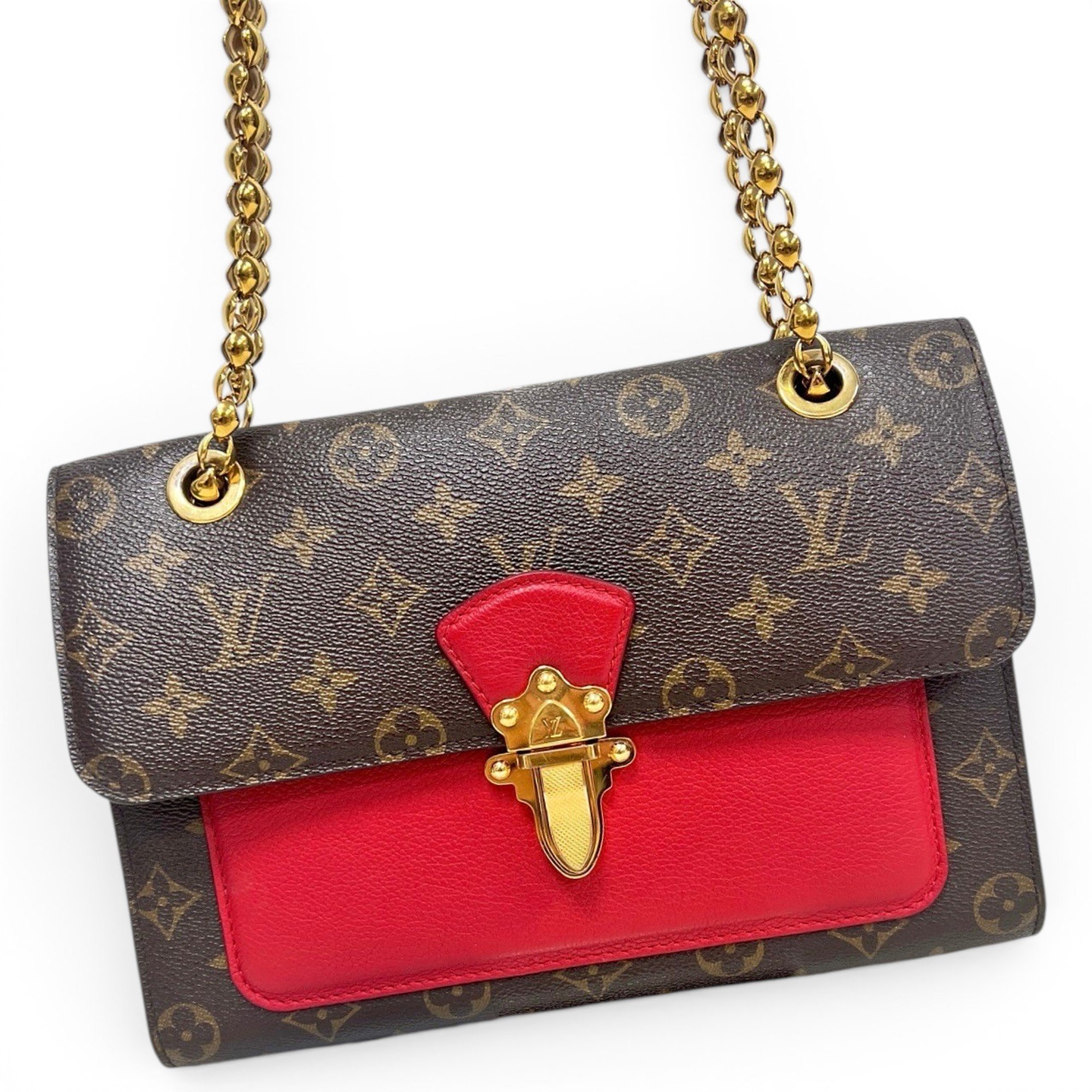 Victoire leather handbag