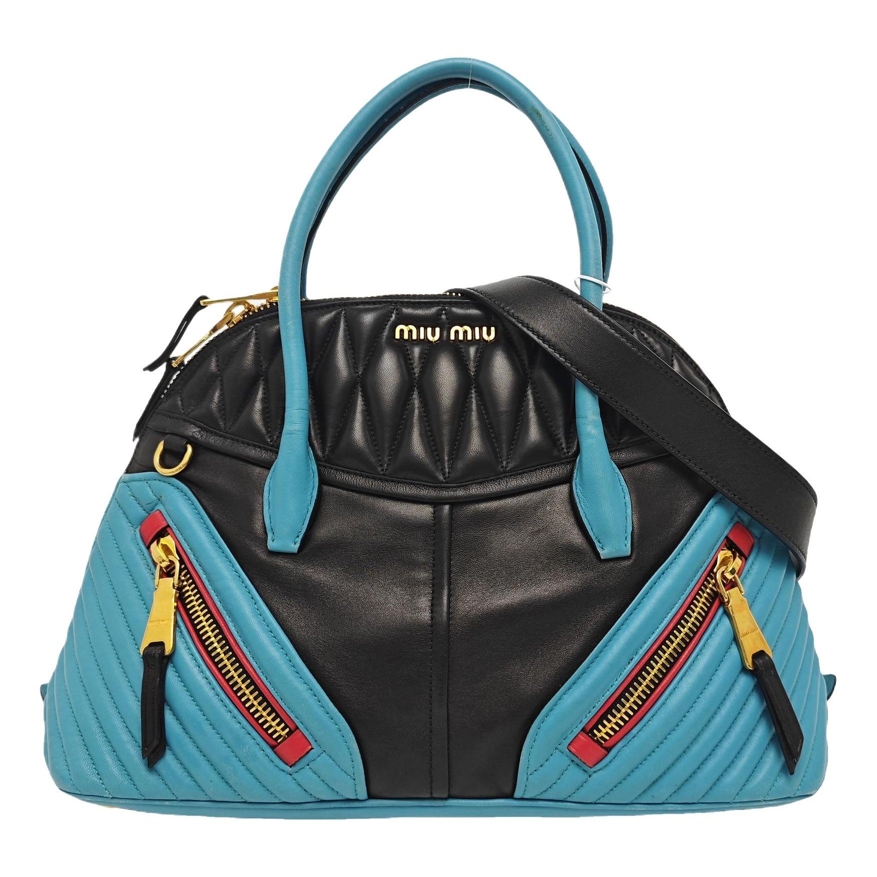 Beau leather handbag