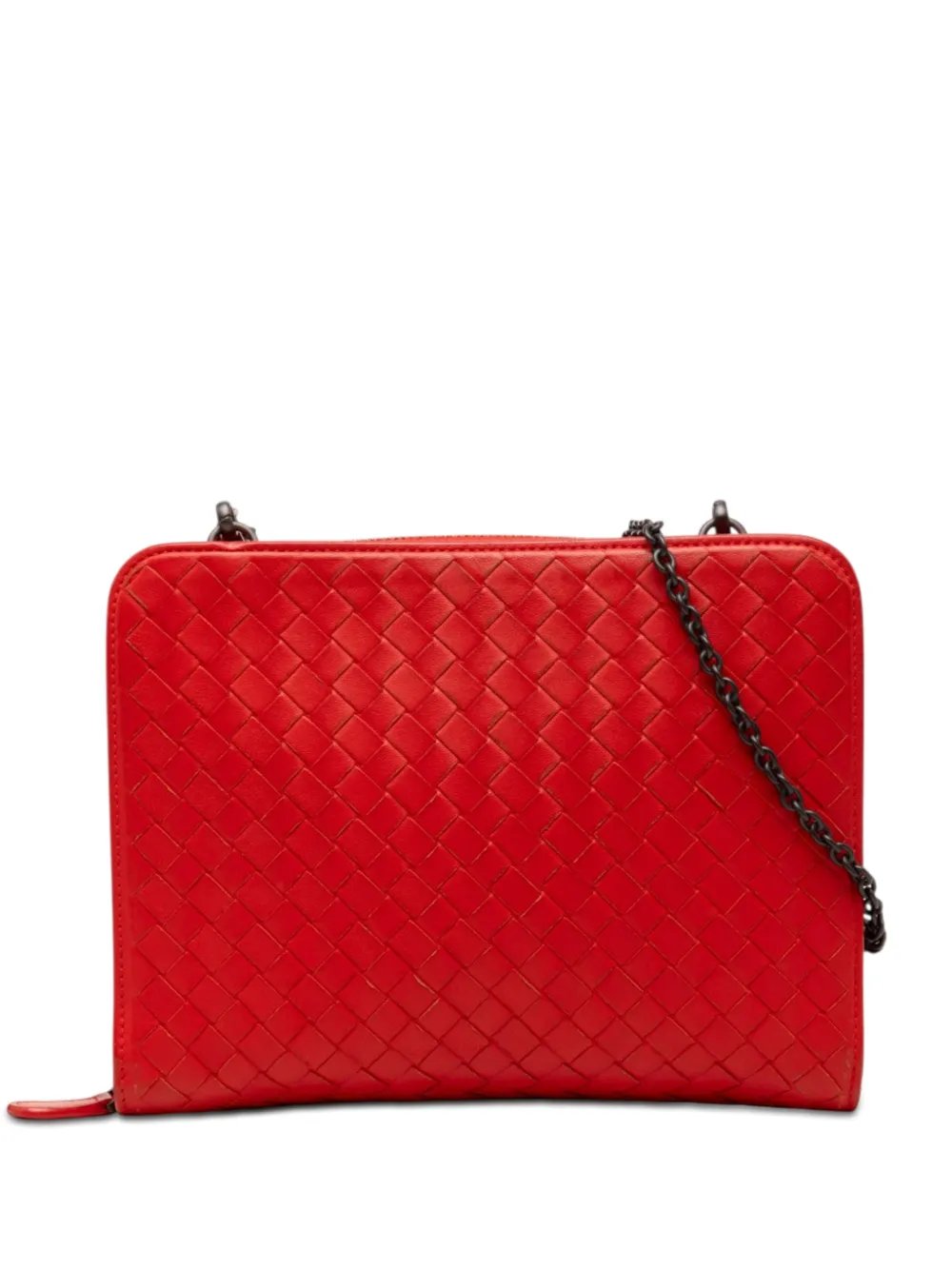 2012-2026 Nappa Intrecciato Wallet on Chain crossbody bag