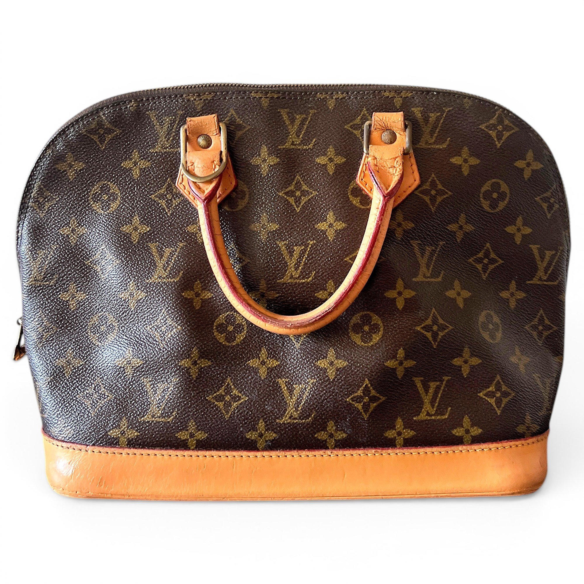 Alma leather handbag