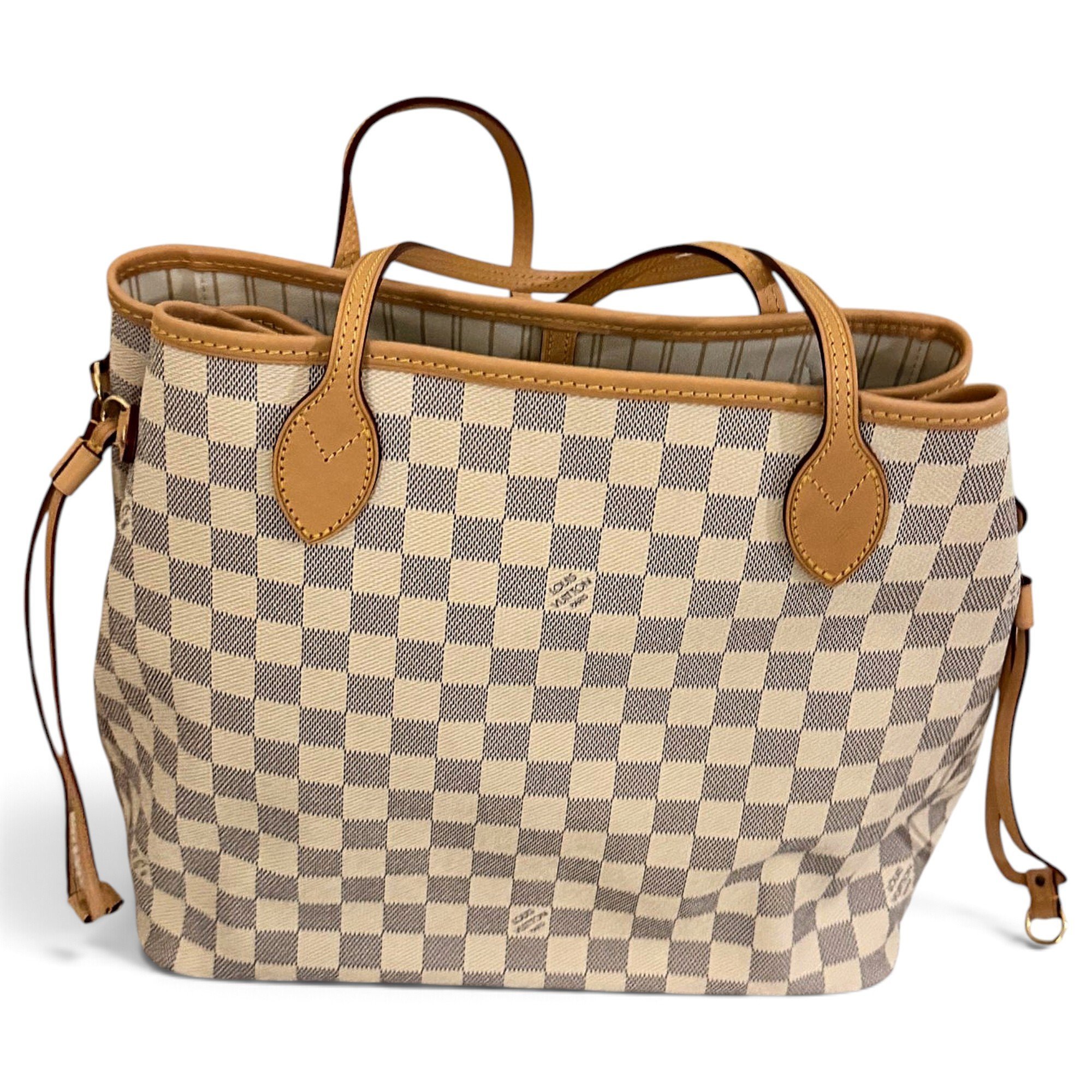 Neverfull leather tote