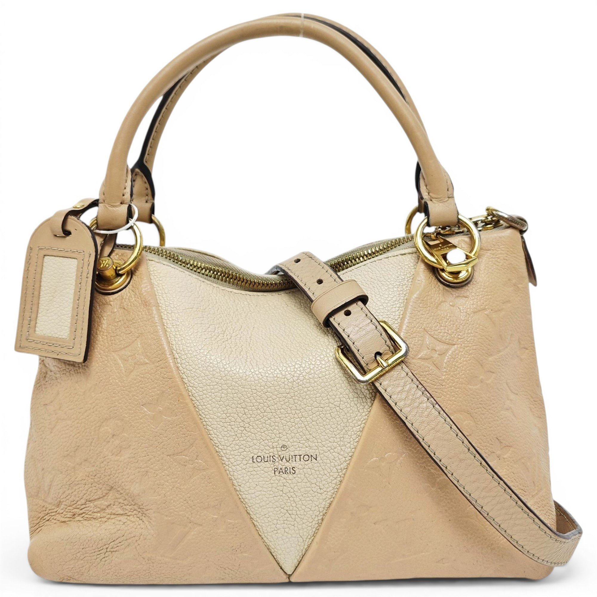 Tote W leather handbag