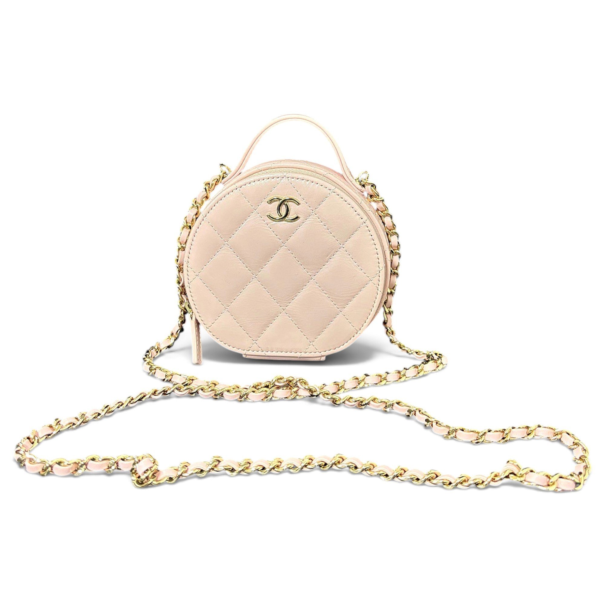 Leather mini bag