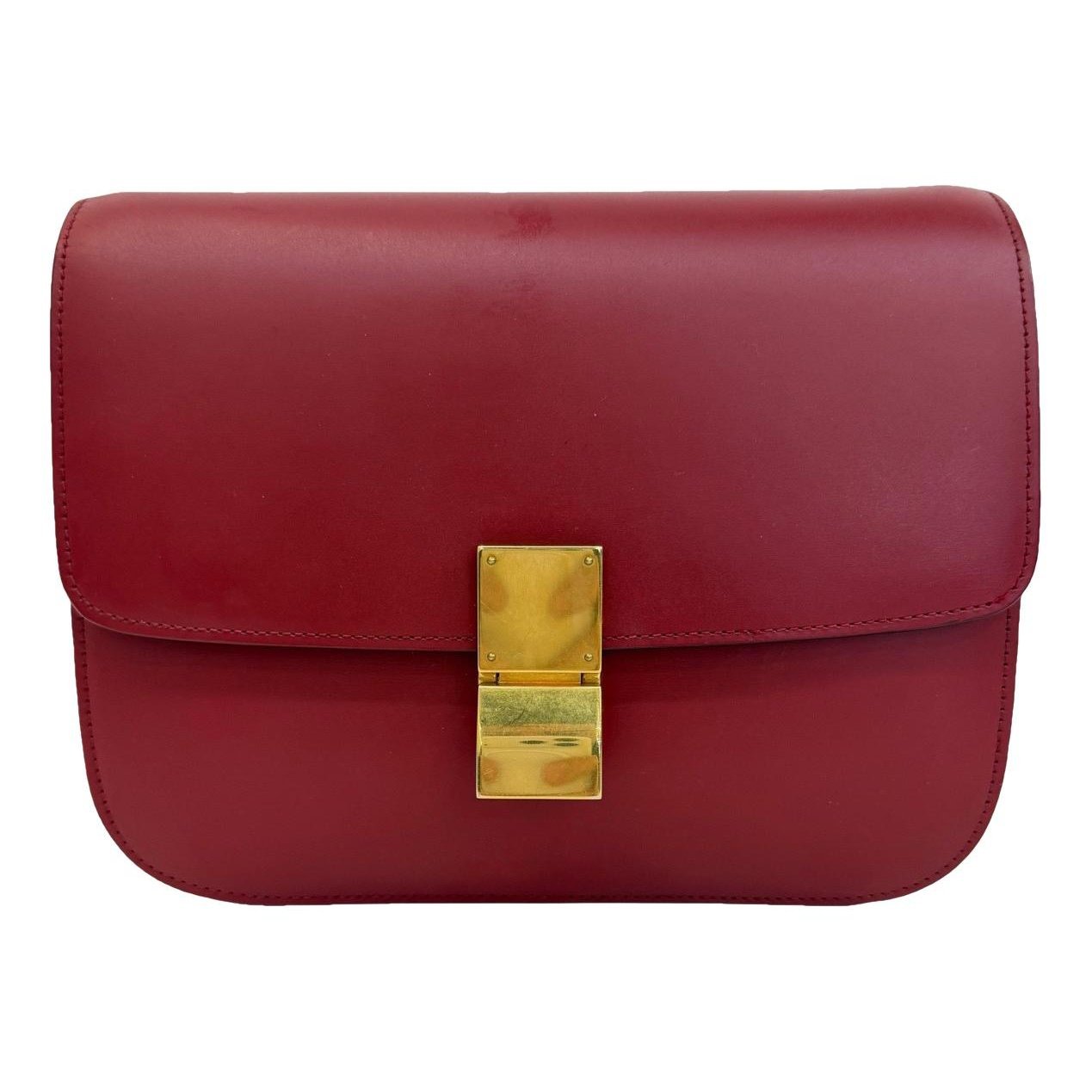 Classic leather crossbody bag
