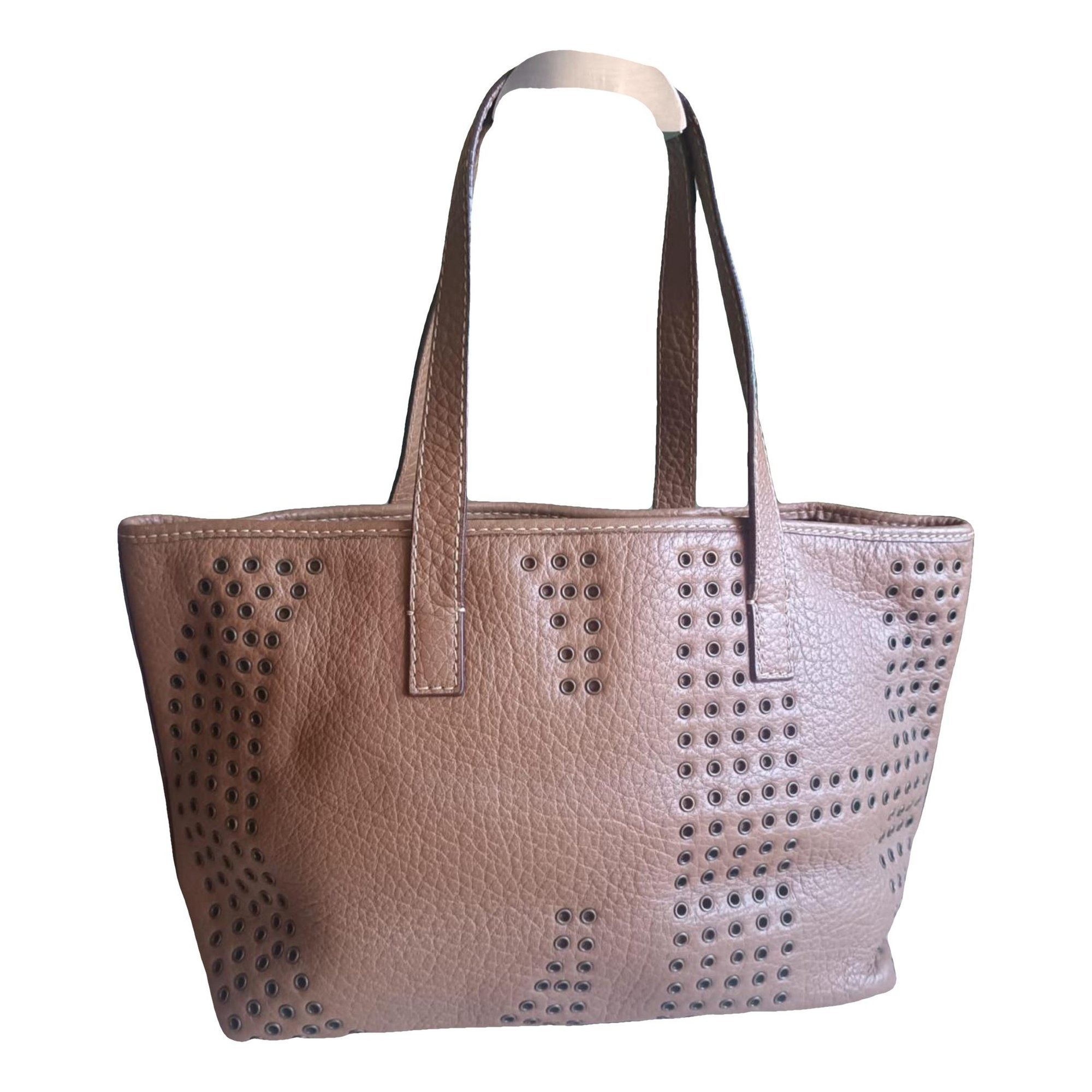 Leather tote