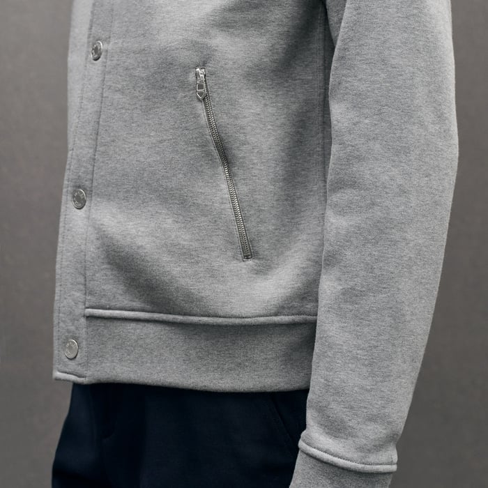 Gris C.d.s. Varsity Jacket
