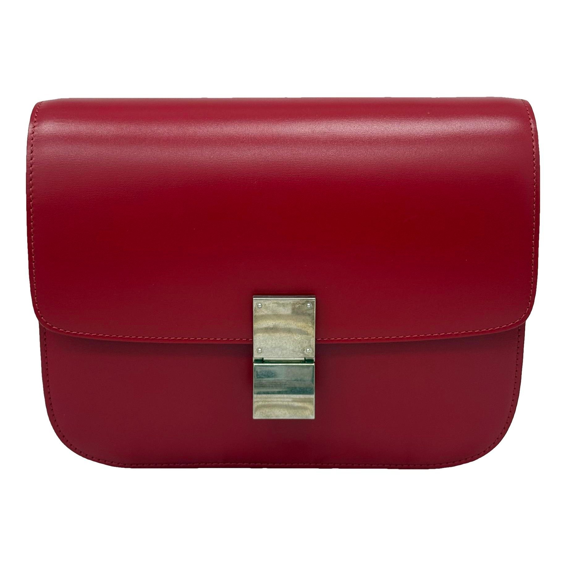 Classic leather handbag