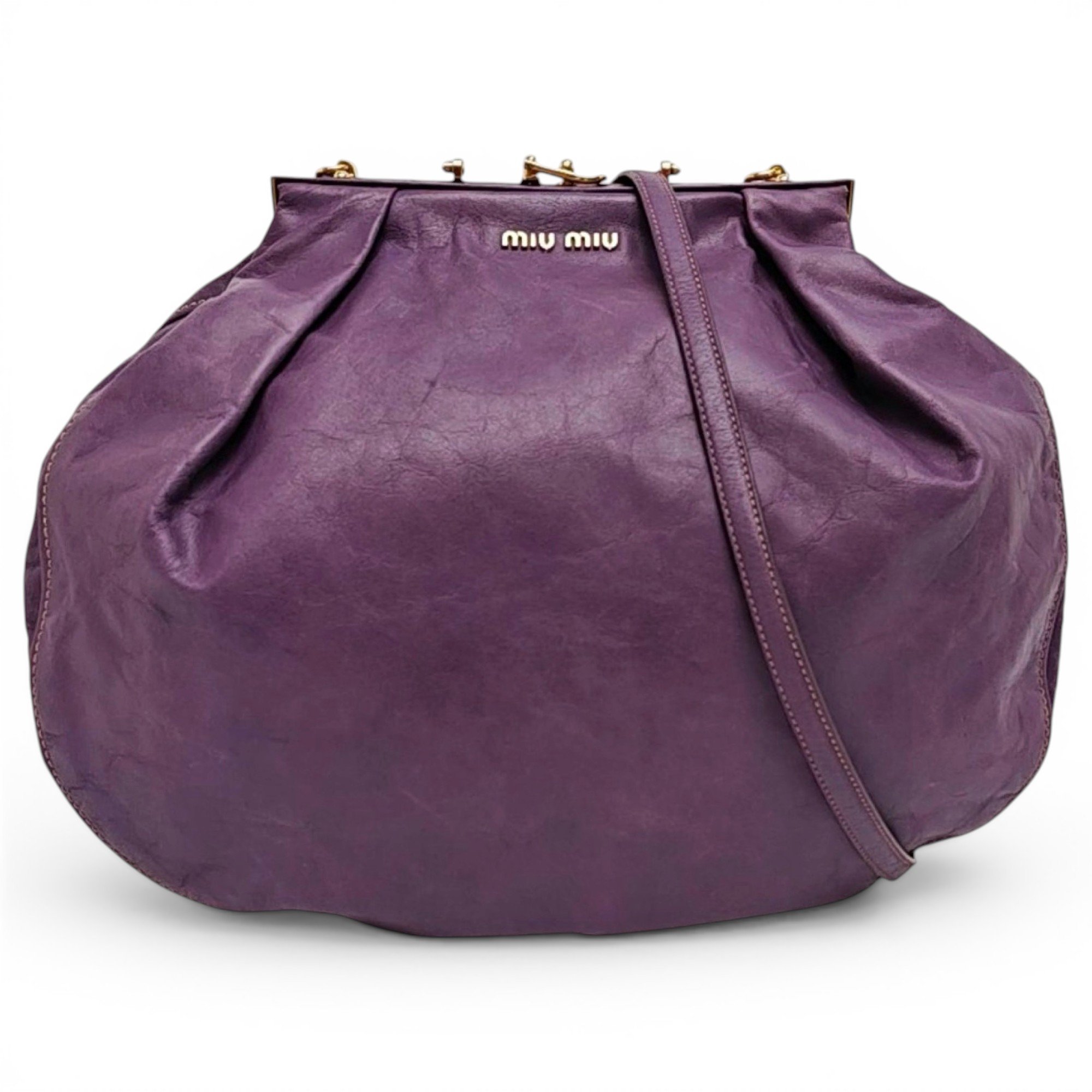 Leather handbag