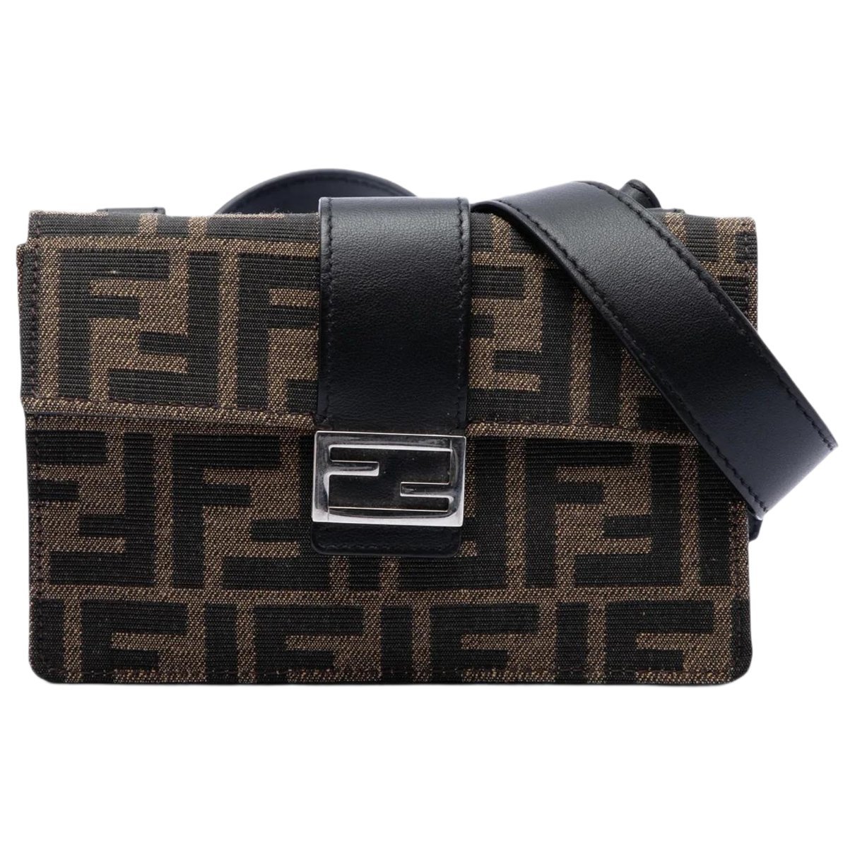Baguette cloth crossbody bag