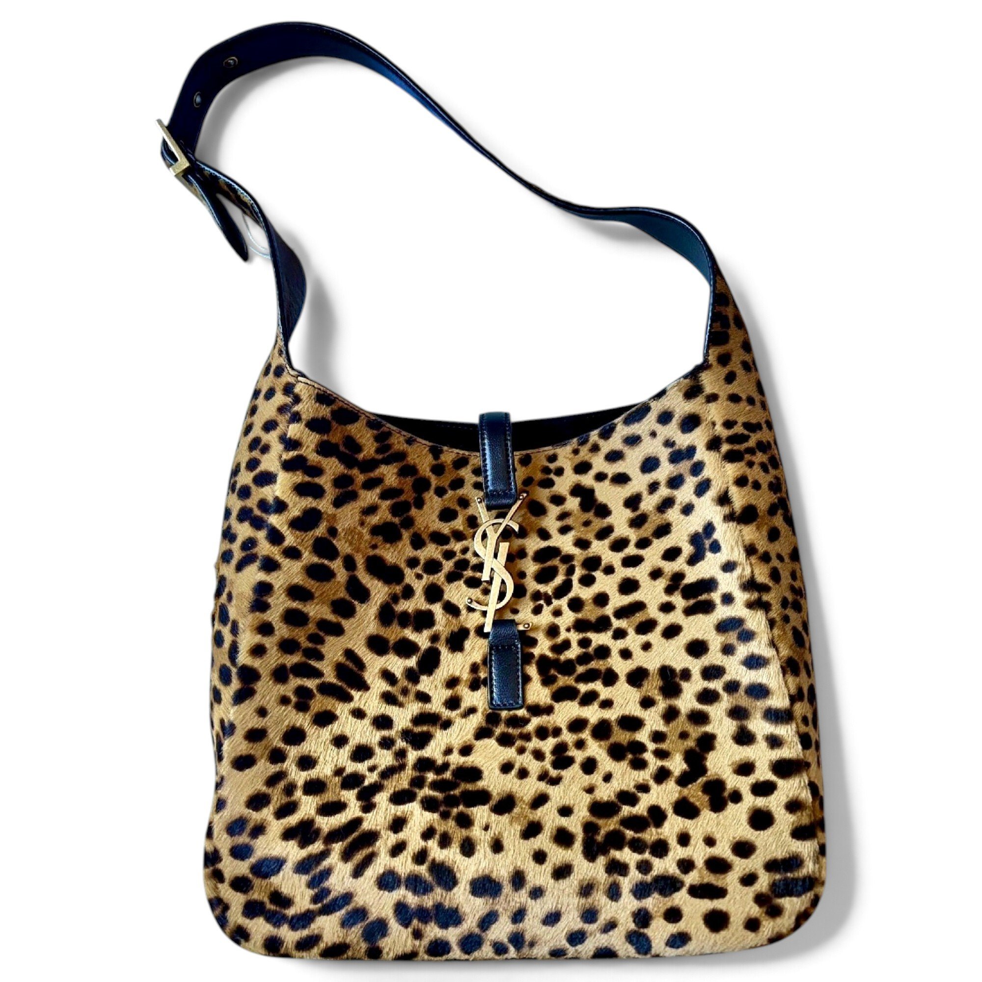 Le 5 à 7 pony-style calfskin handbag