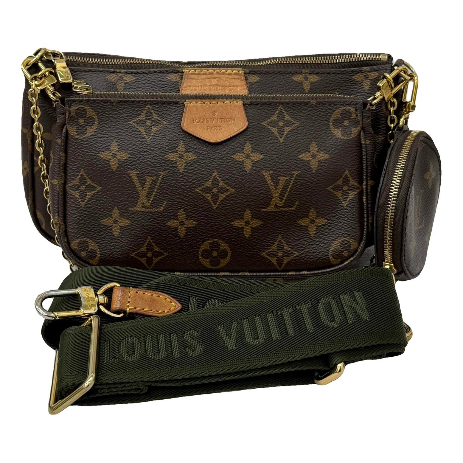 Multi Pochette Accessoires leather handbag