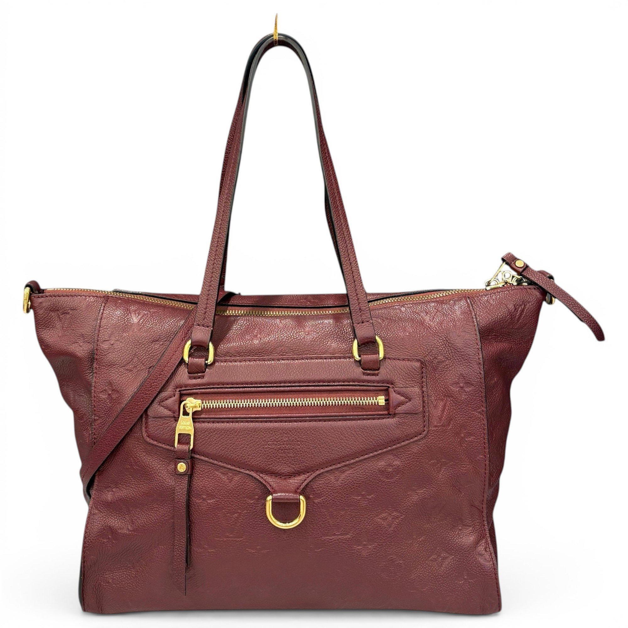 Lumineuse pony-style calfskin tote