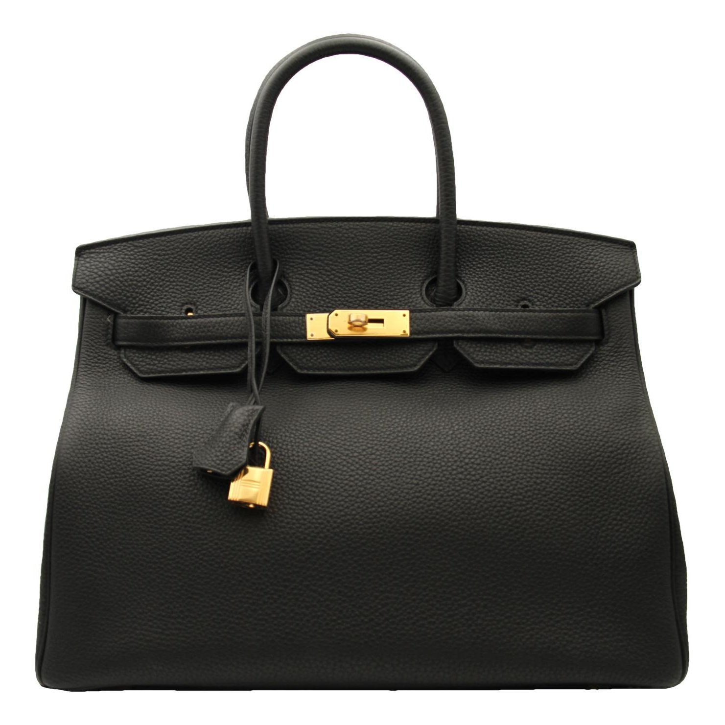 Birkin 35 leather handbag