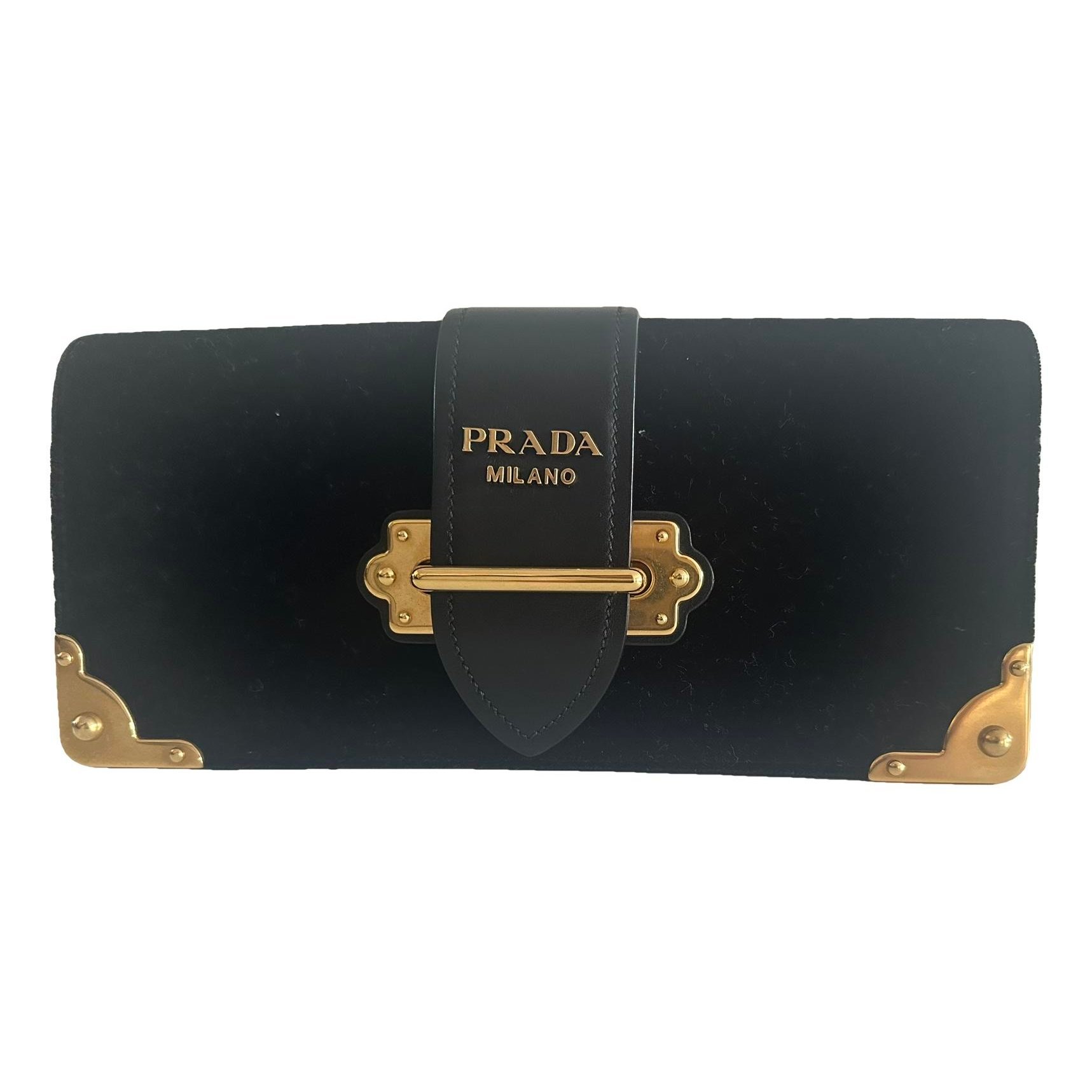 Cahier Chain velvet crossbody bag