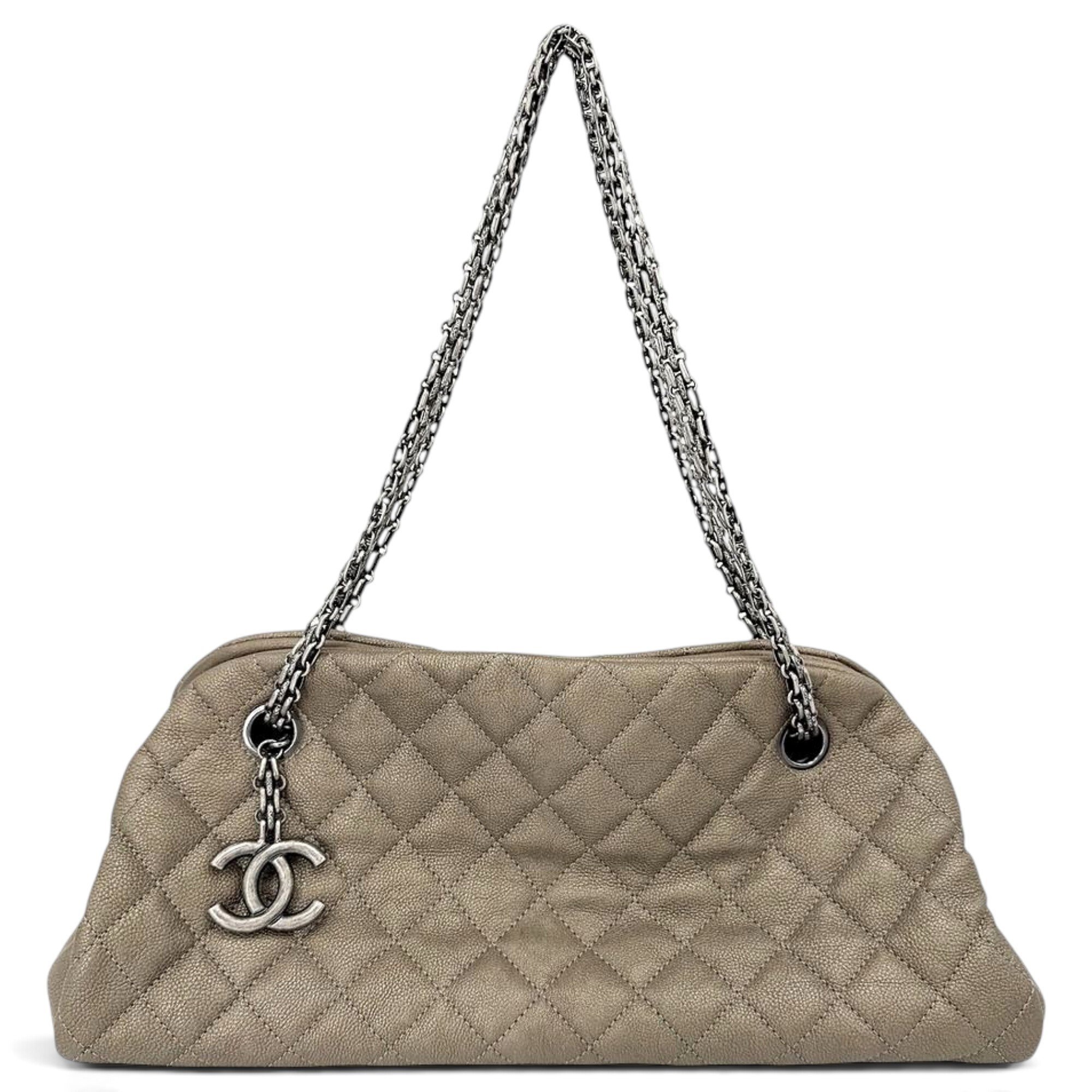 Mademoiselle leather handbag