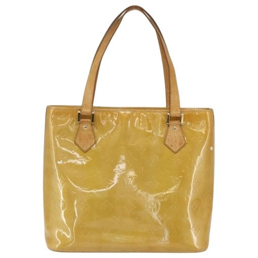 Houston patent leather handbag