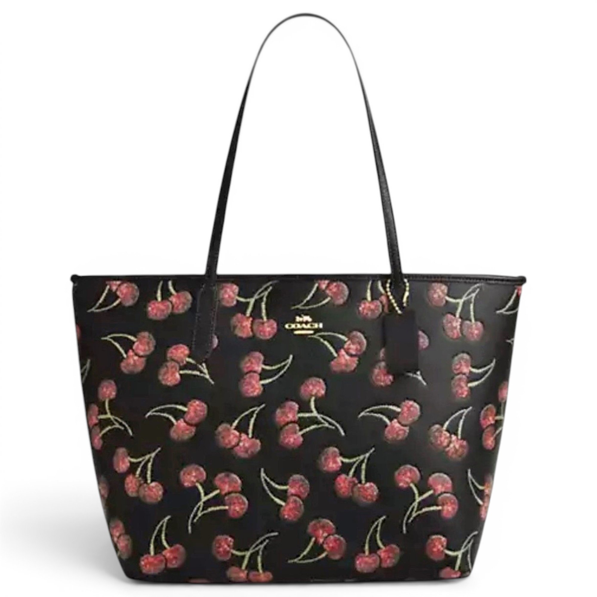 Leather tote
