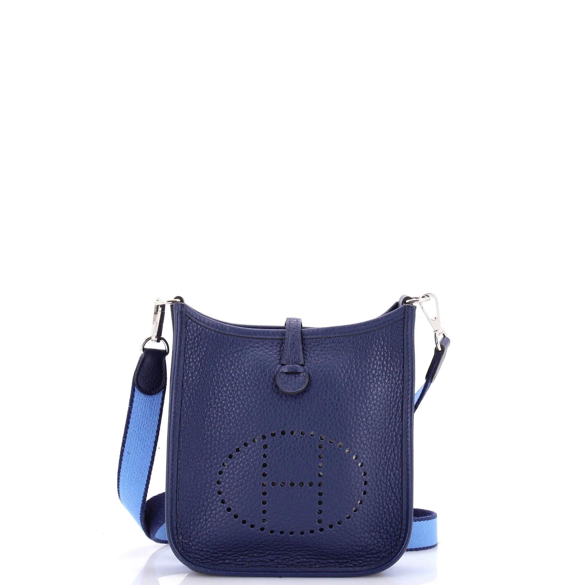 Mini Evelyne leather crossbody bag