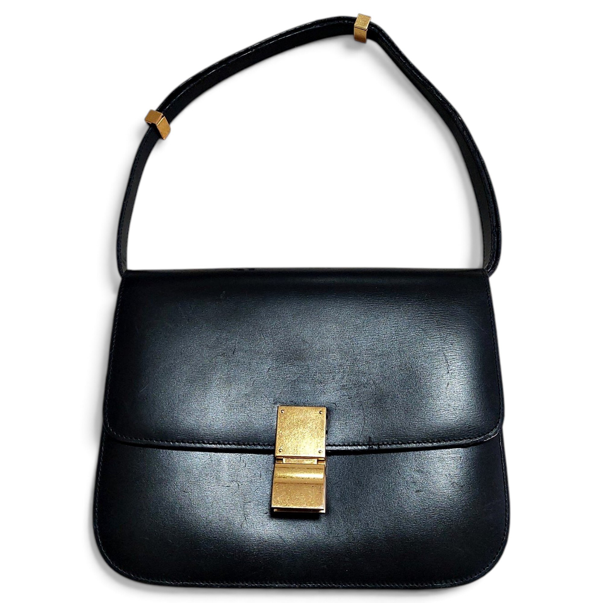 Classic leather handbag