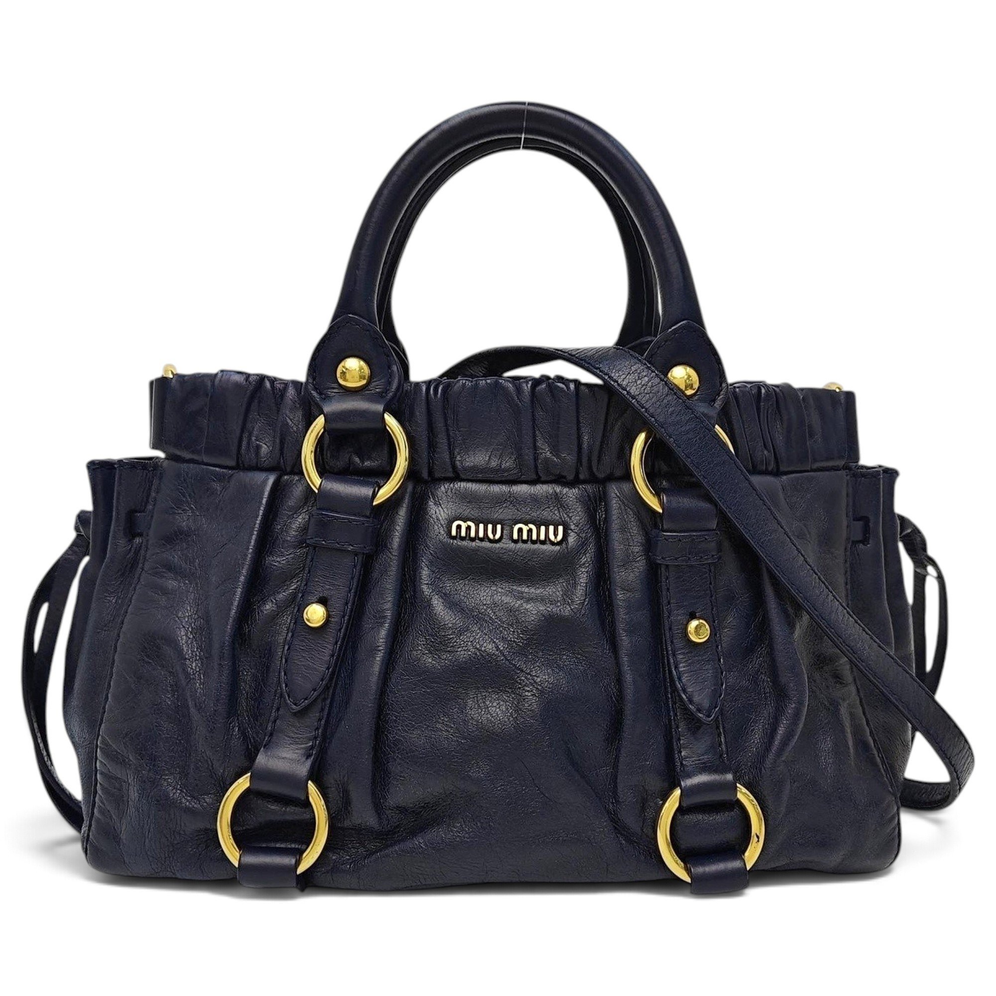 Vitello leather handbag