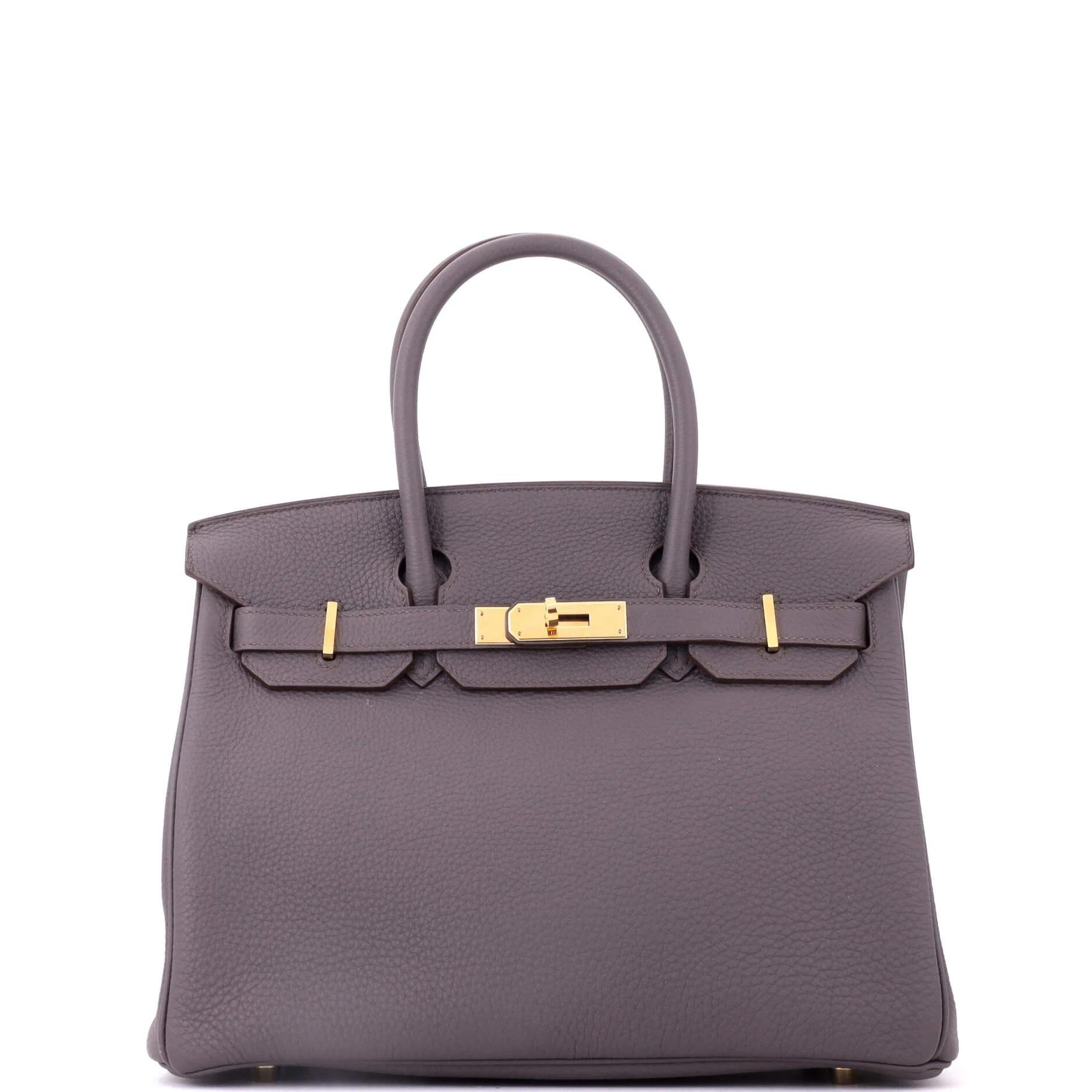 Birkin 30 leather tote