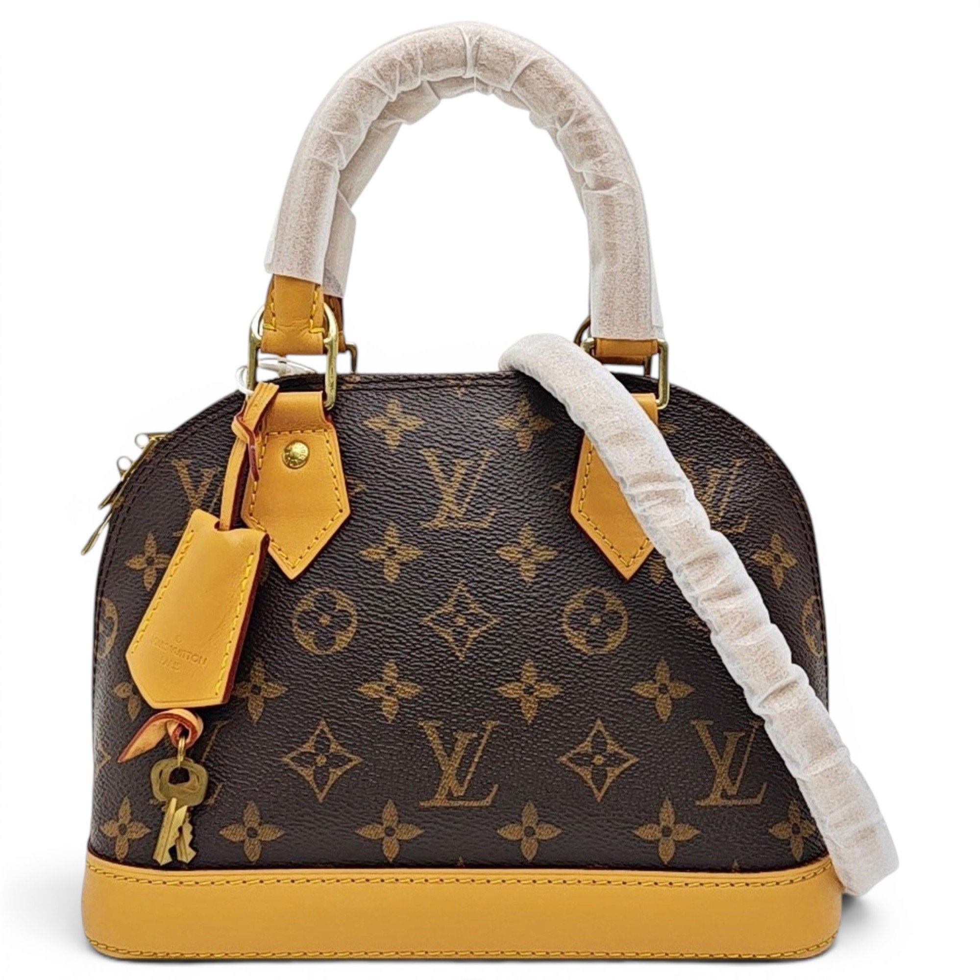 Alma leather handbag