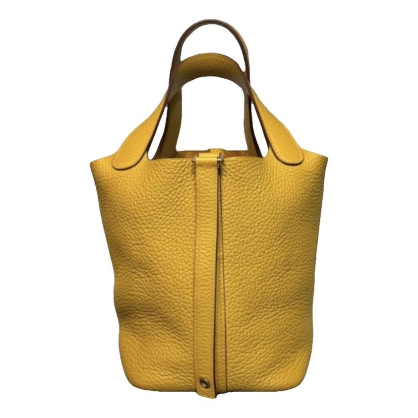 Picotin leather handbag