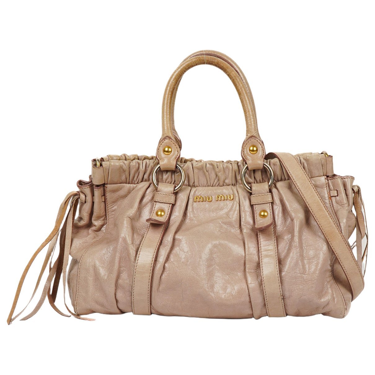 Vitello leather handbag
