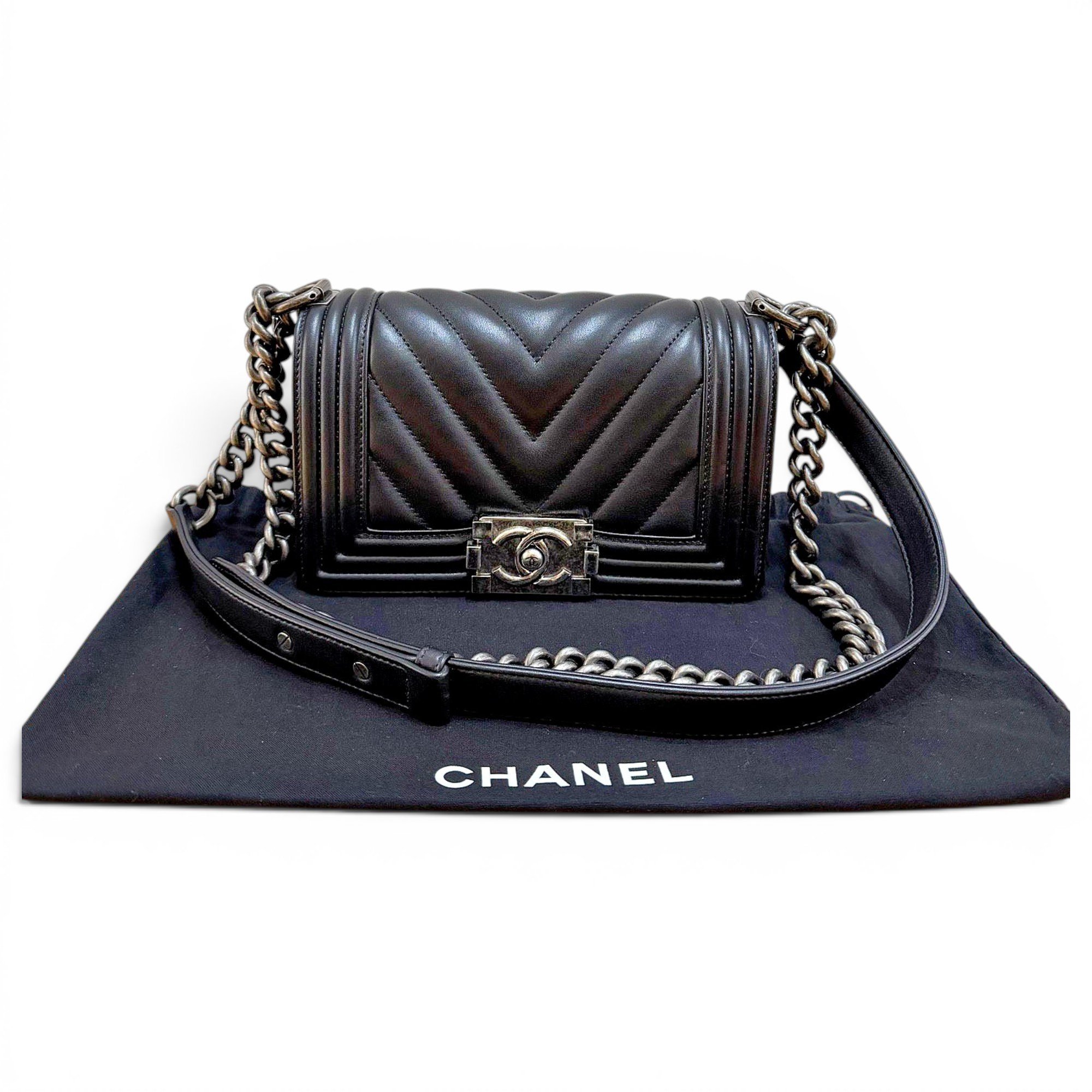 Boy leather handbag
