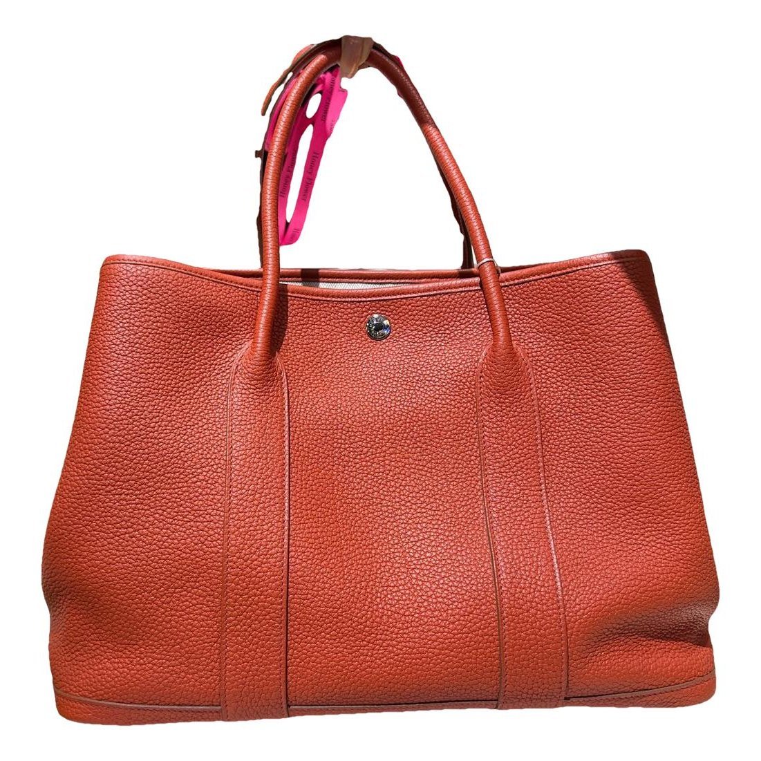 Garden Party leather handbag
