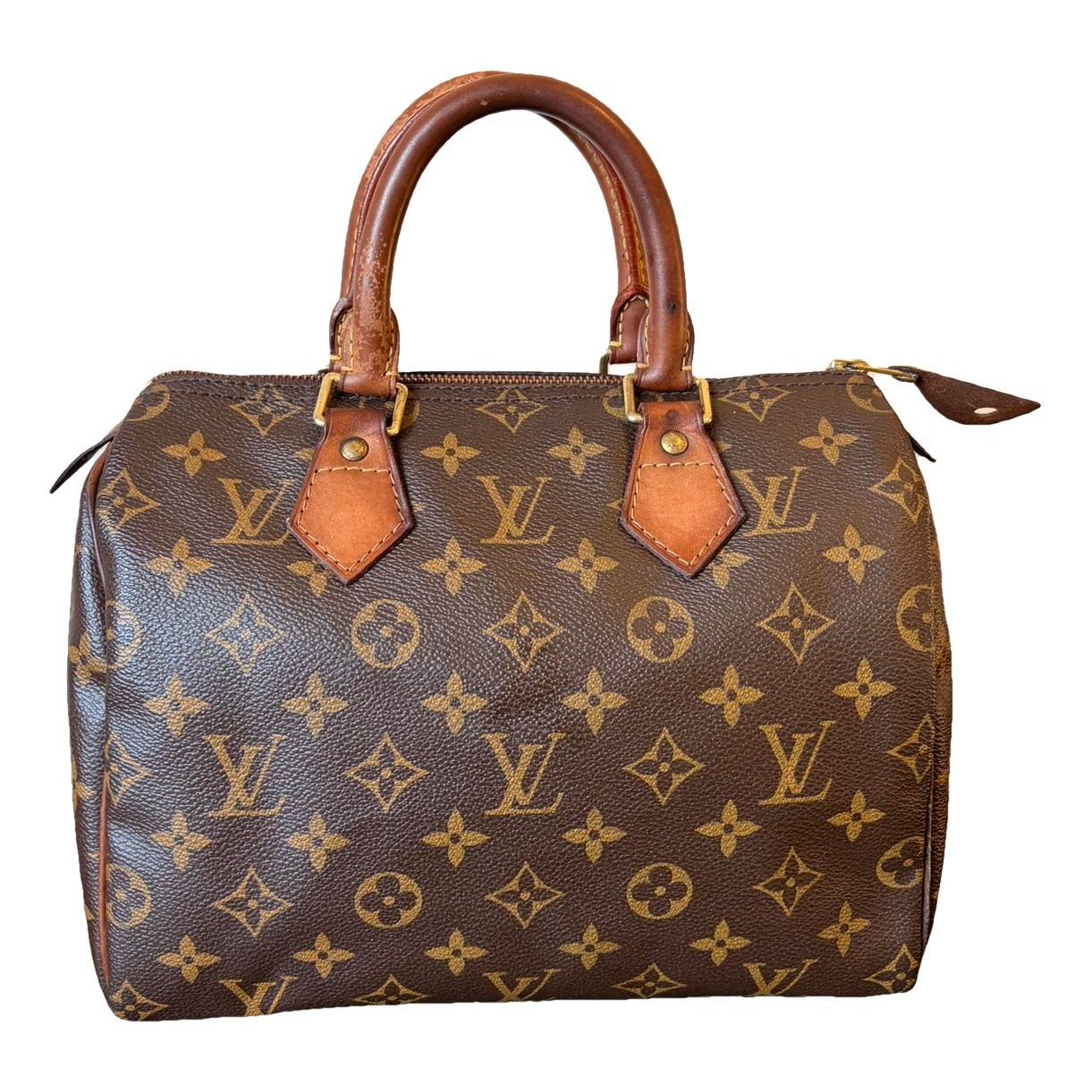 Speedy leather handbag