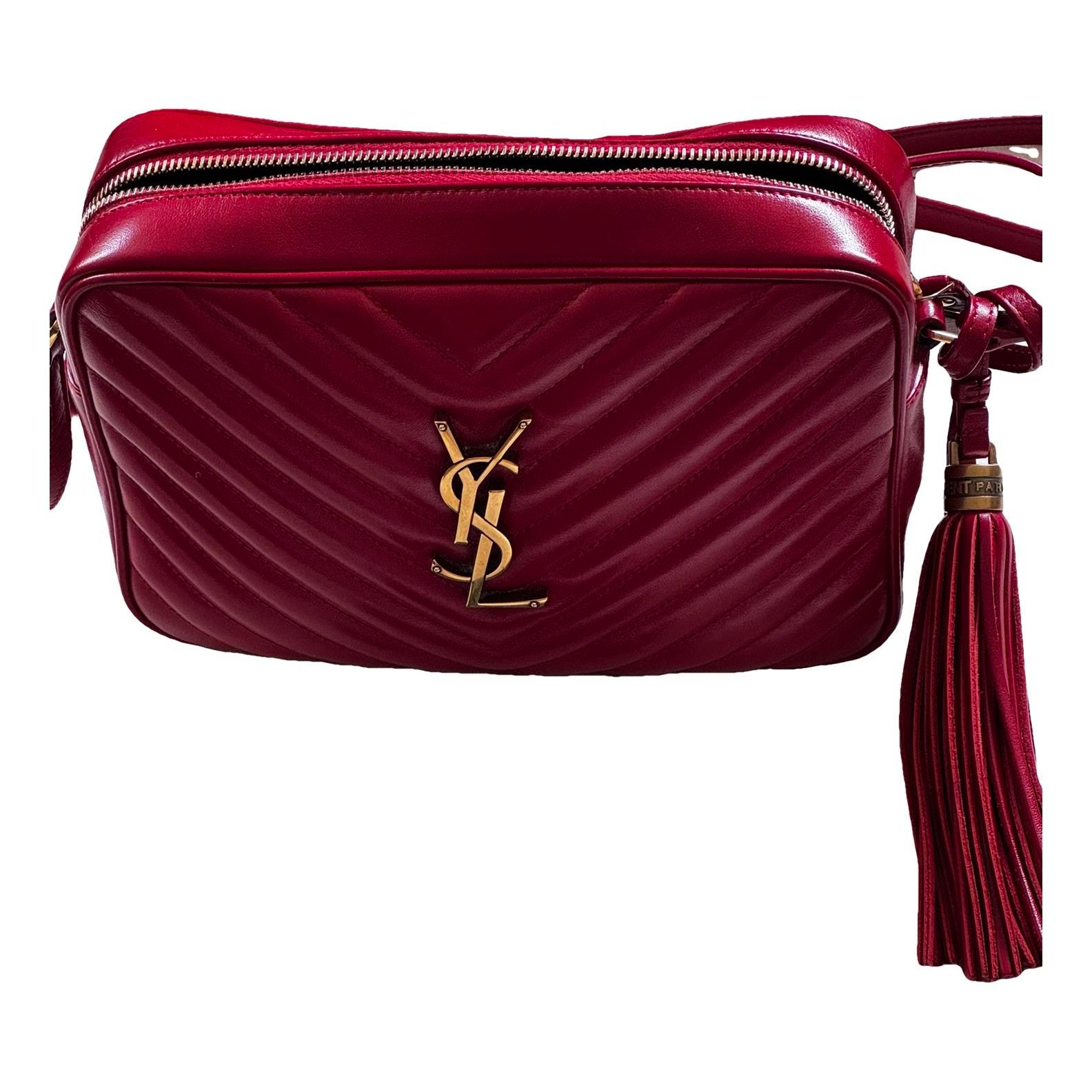 Lou leather crossbody bag