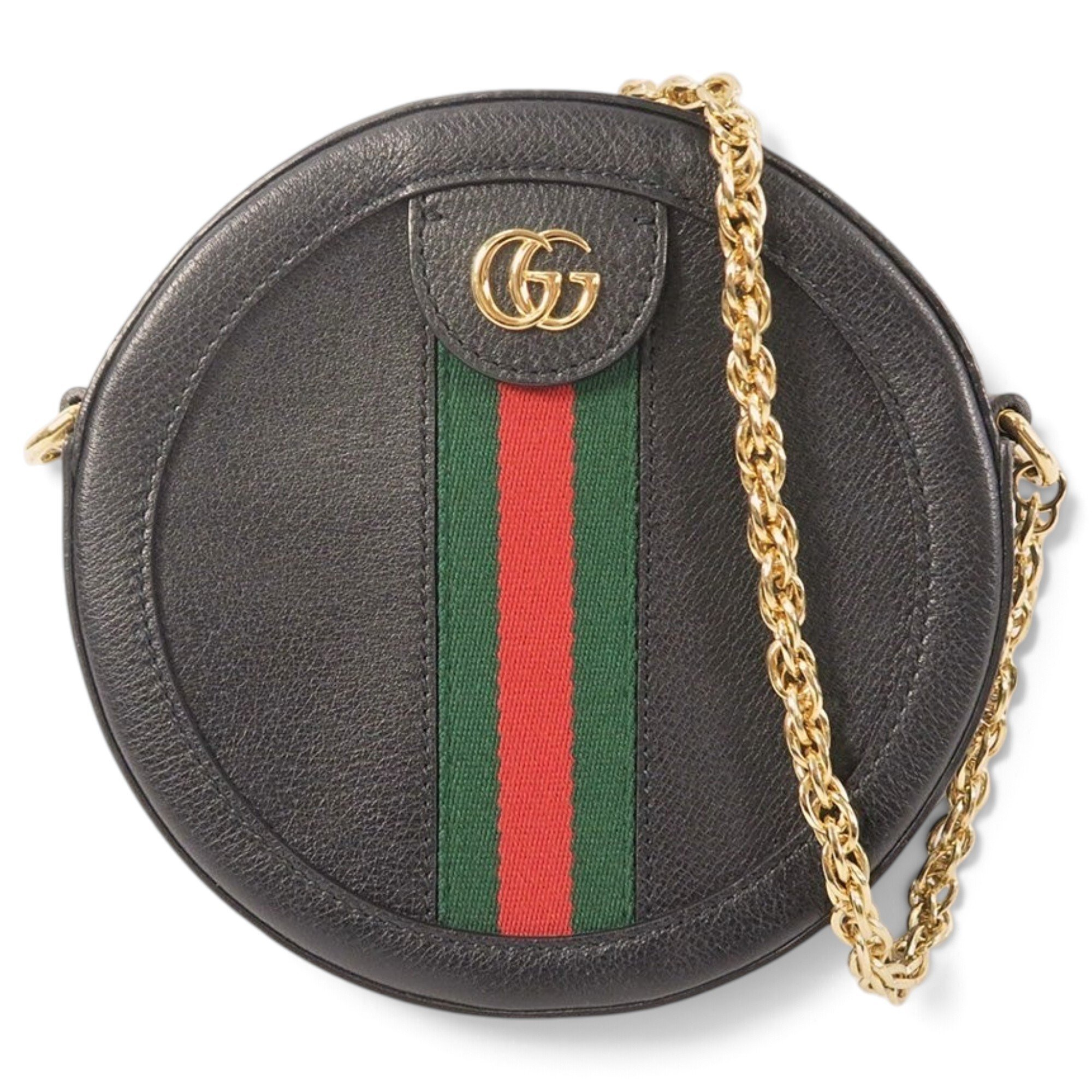 Ophidia leather crossbody bag