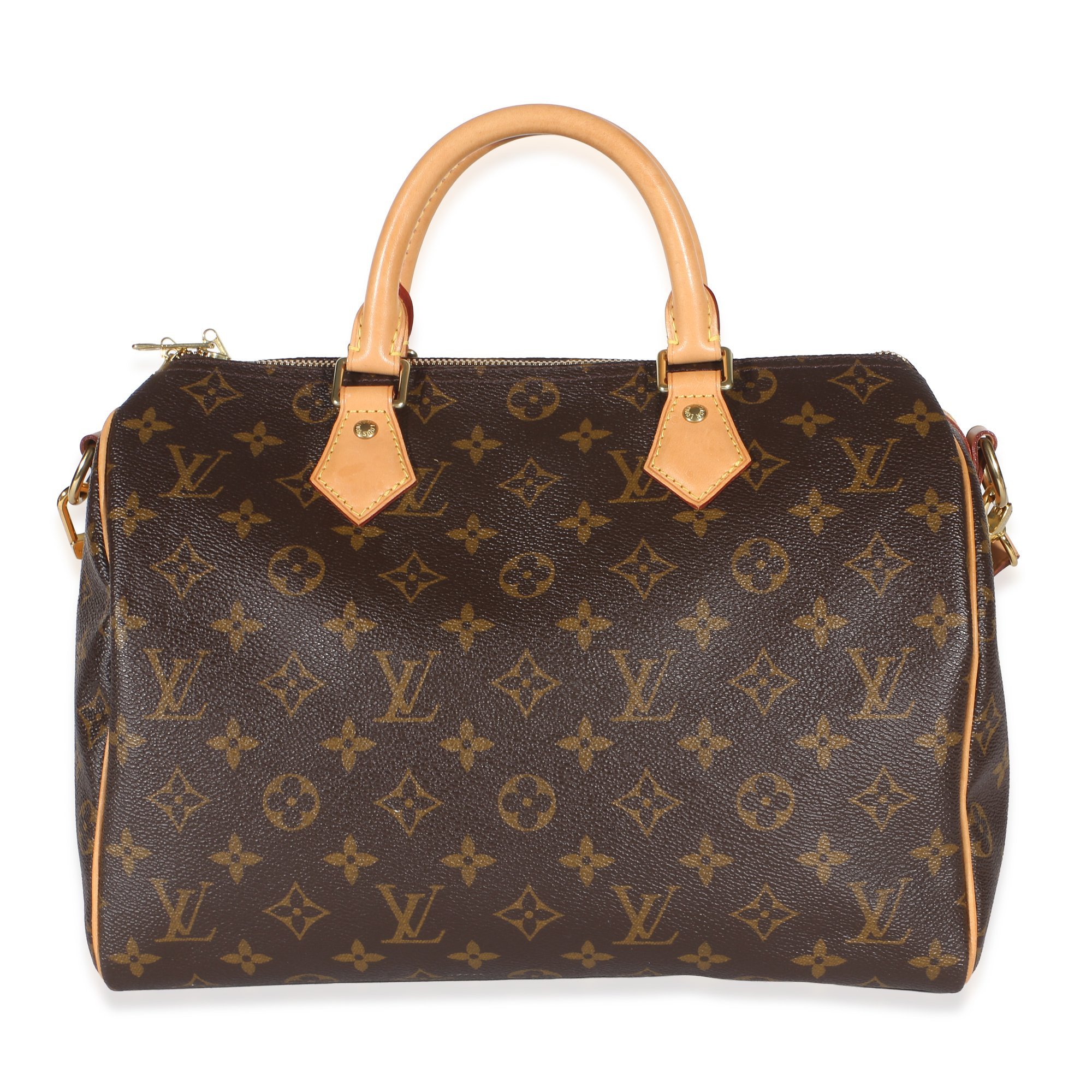 Louis Vuitton Speedy Bandoulière cloth crossbody bag