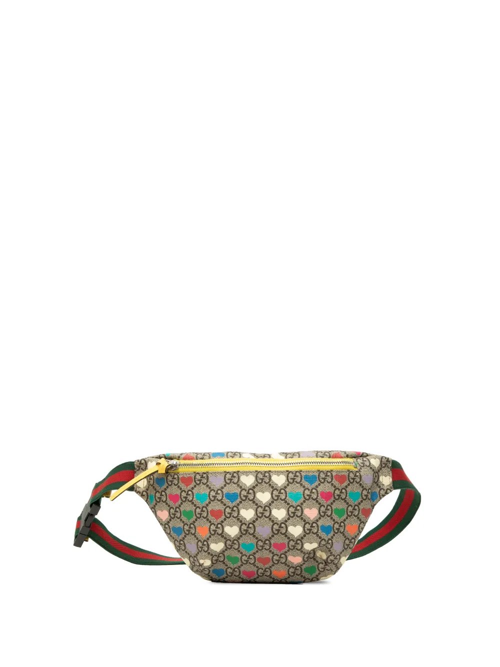 2000-2015 Kids GG Supreme Hearts Web belt bag
